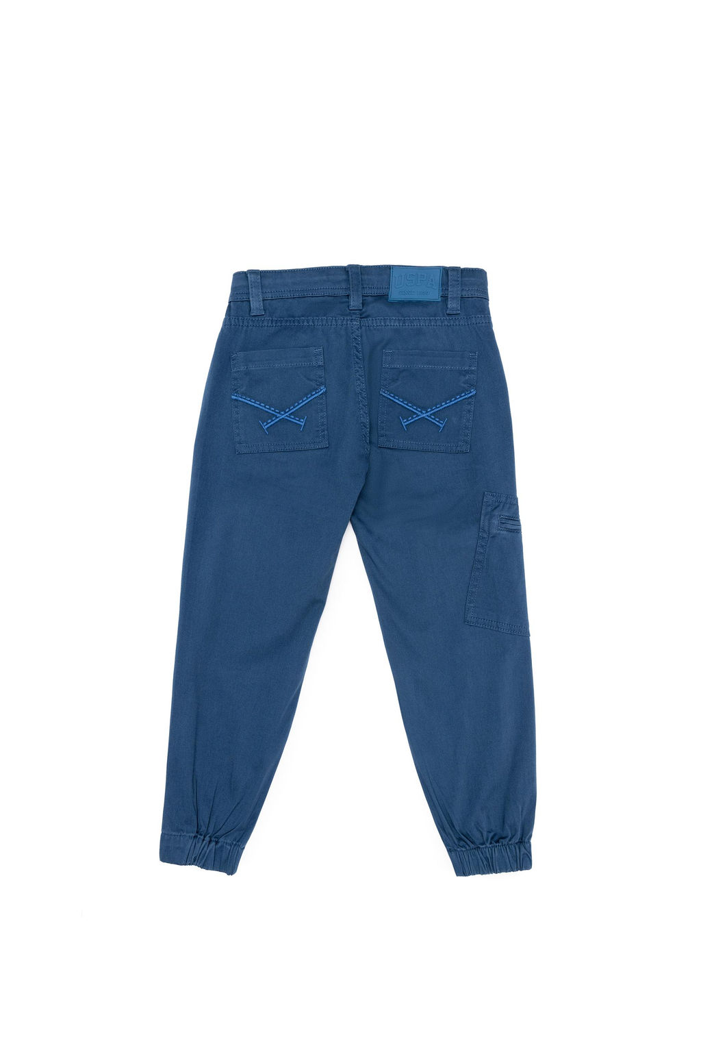 Кобальтовые брюки чинос для мальчиков - U.s. polo assn фото 3