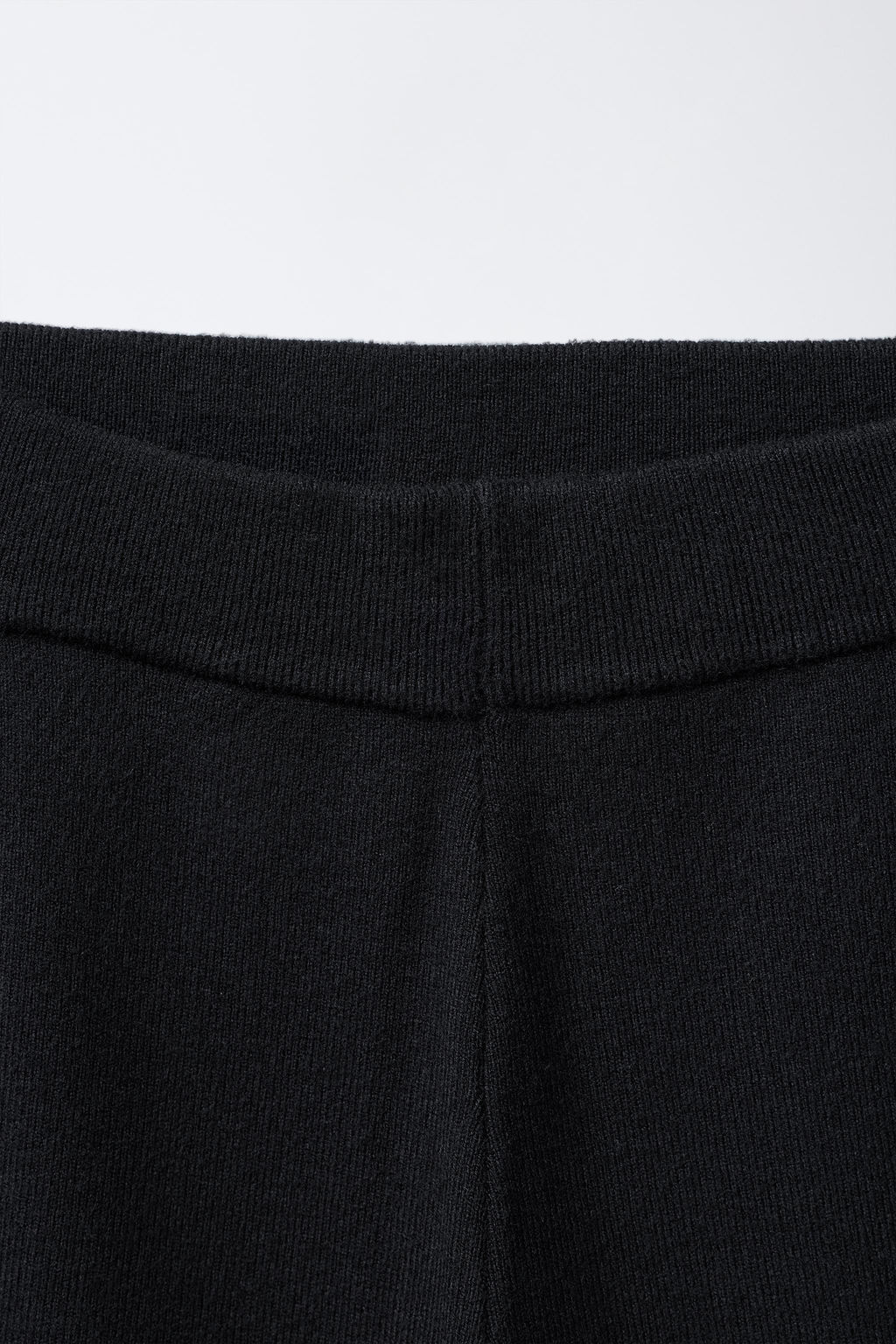 KNITTED WIDE-LEG TROUSERS - Zara фото 9