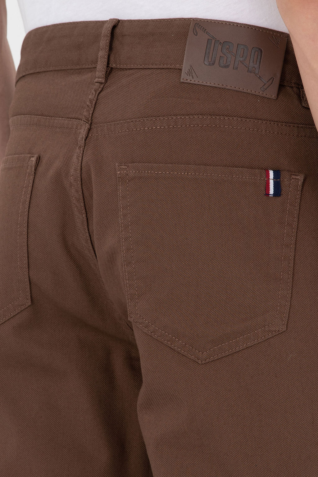 Брюки мужские U.S. Polo Assn из кокосовой ткани  фото 12
