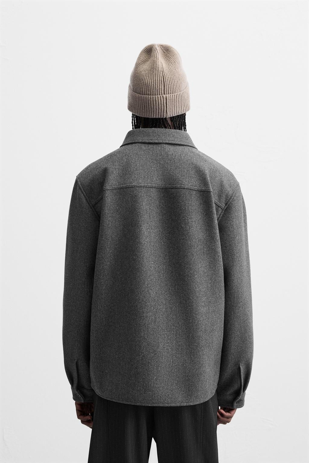 OVERSHIRT WITH POCKETS - Zara фото 3