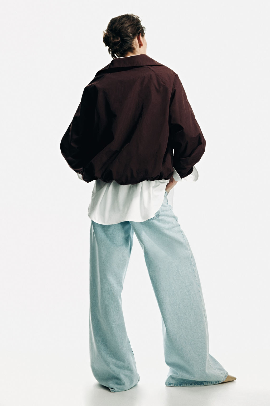 Chaqueta oversize con bajo globo - H&m фото 8