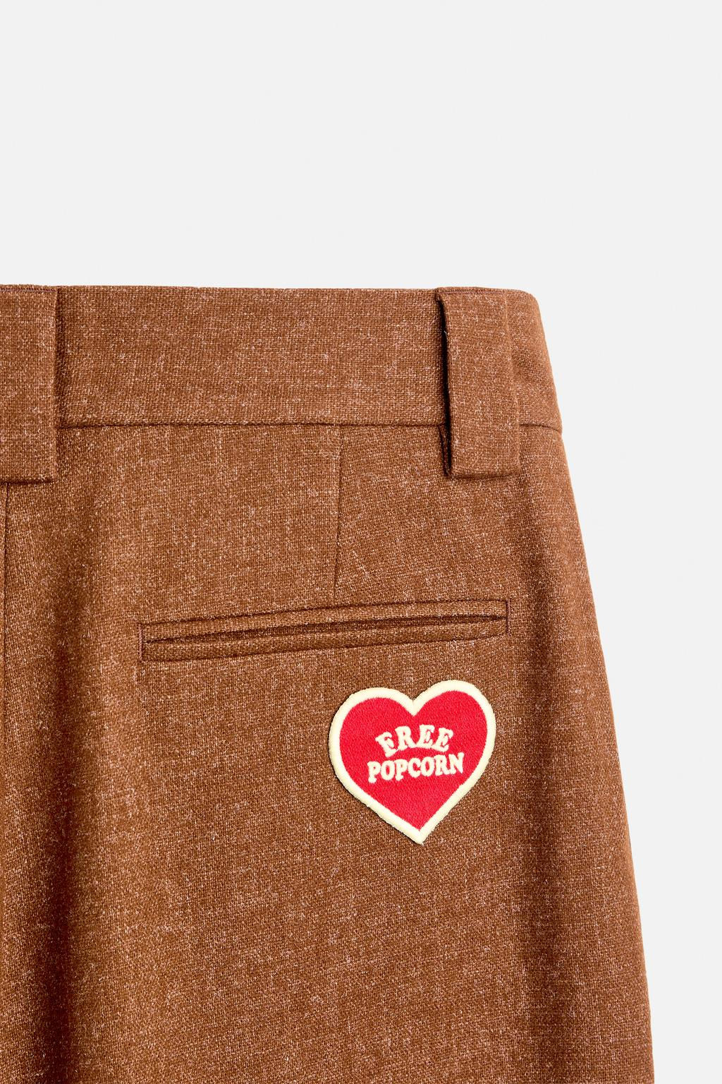 WIDE-LEG TROUSERS X HARRY LAMBERT - Zara фото 10