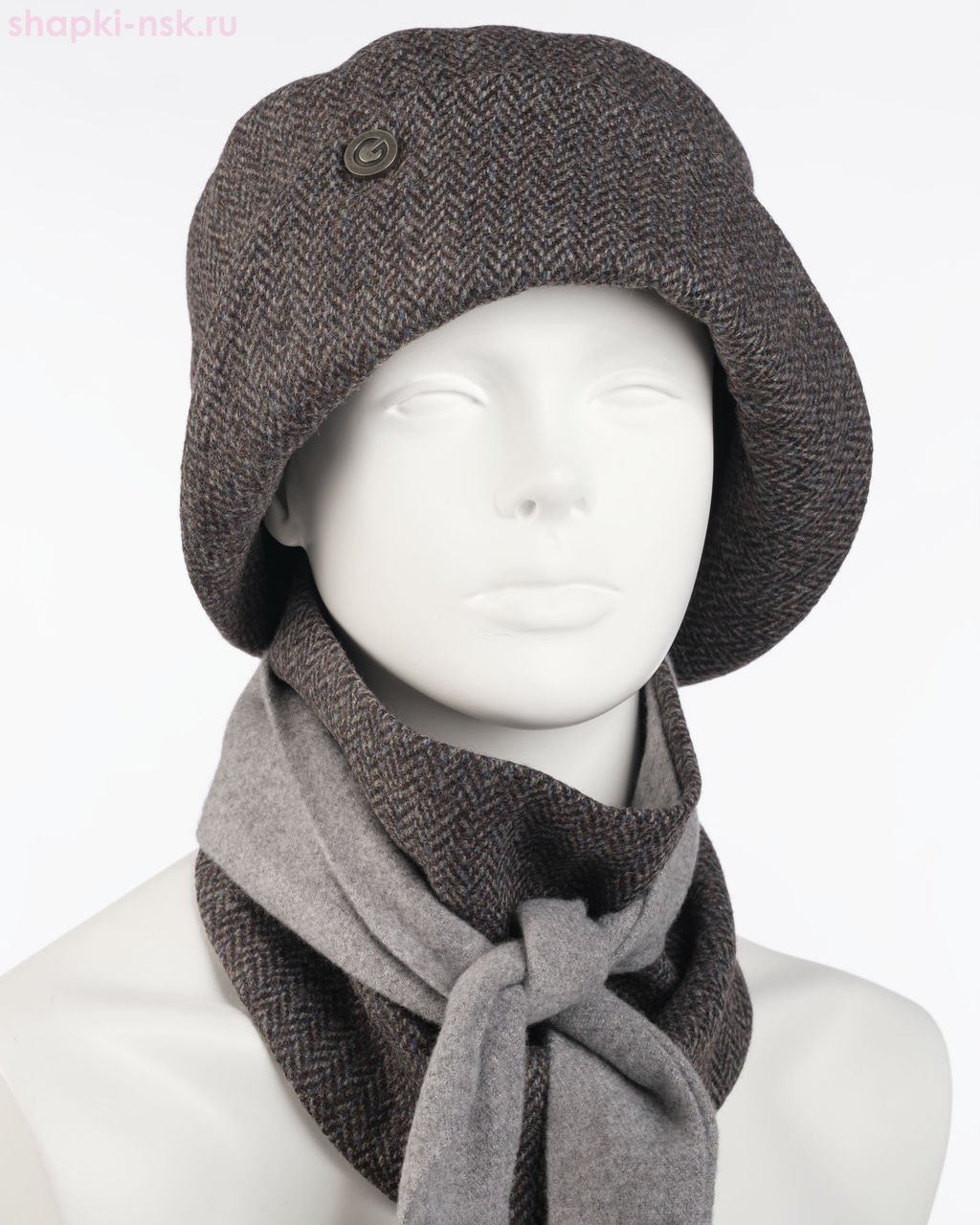 Ксения Комплект (шляпа+косынка) (57-59)