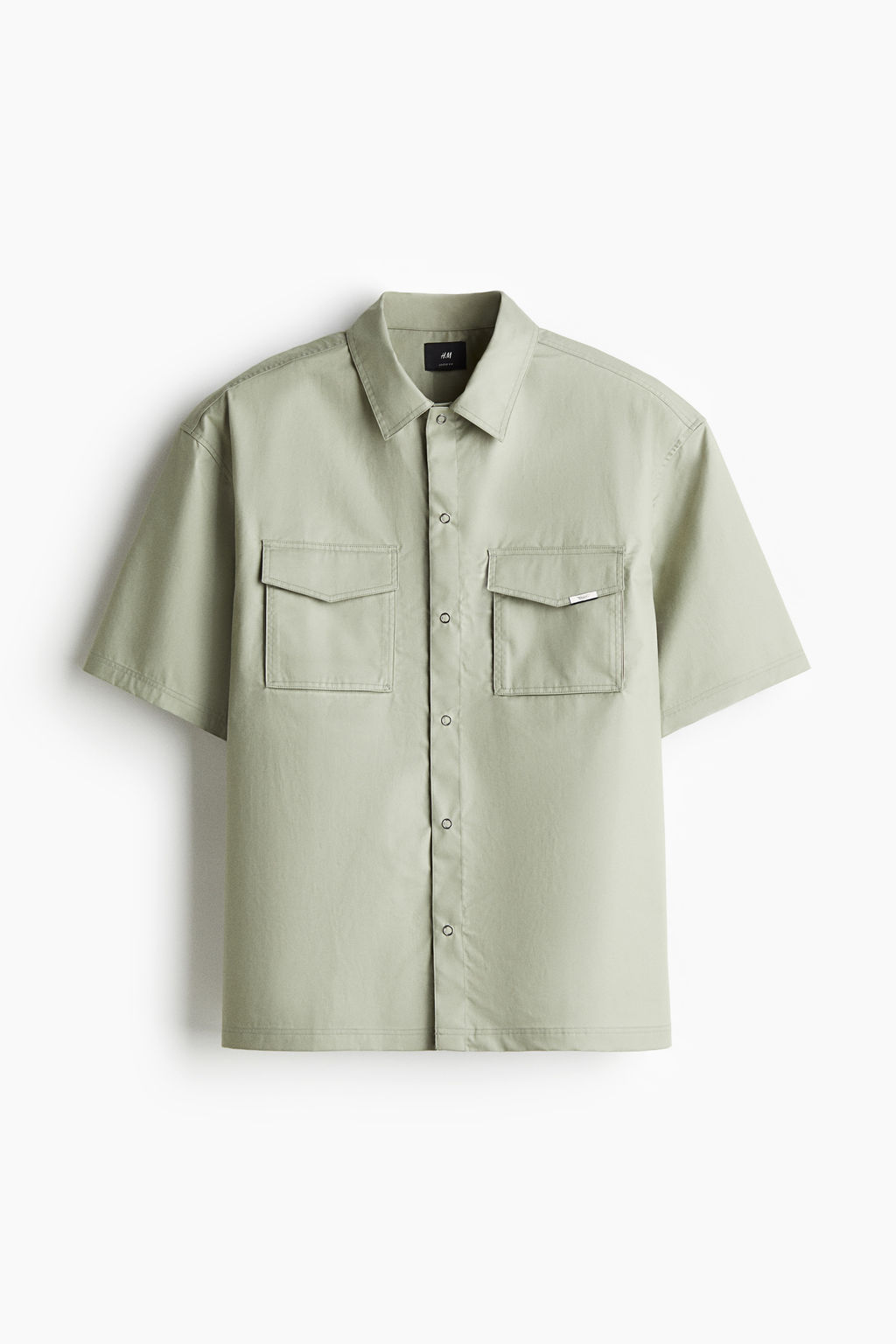 Camisa cargo de manga corta Loose Fit - H&m фото 2