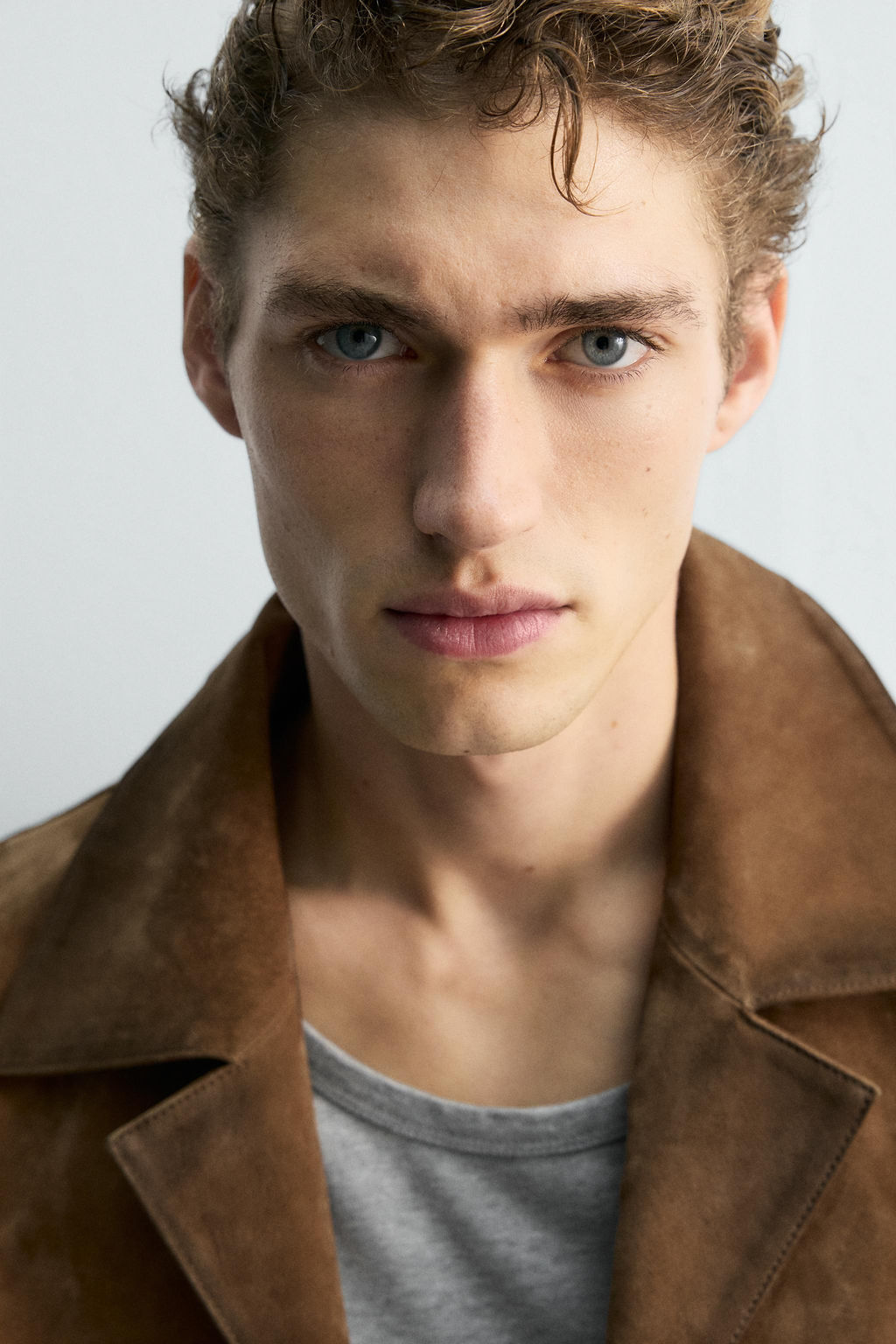 LIMITED EDITION SUEDE LEATHER JACKET - Zara фото 5