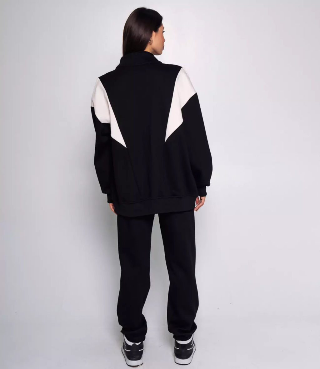Спортивный костюм #КТ8972, чёрный - Dommod фото 4