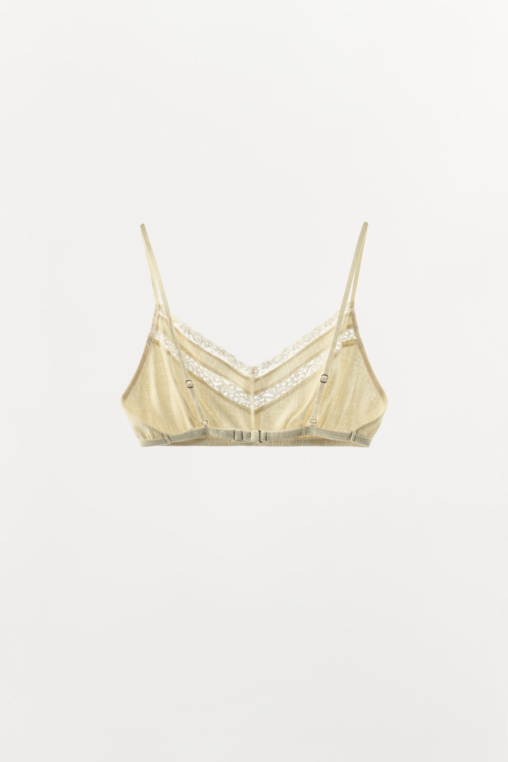 BRALETTE POINTELLE ENCAJE / Crudo - Zara фото 6