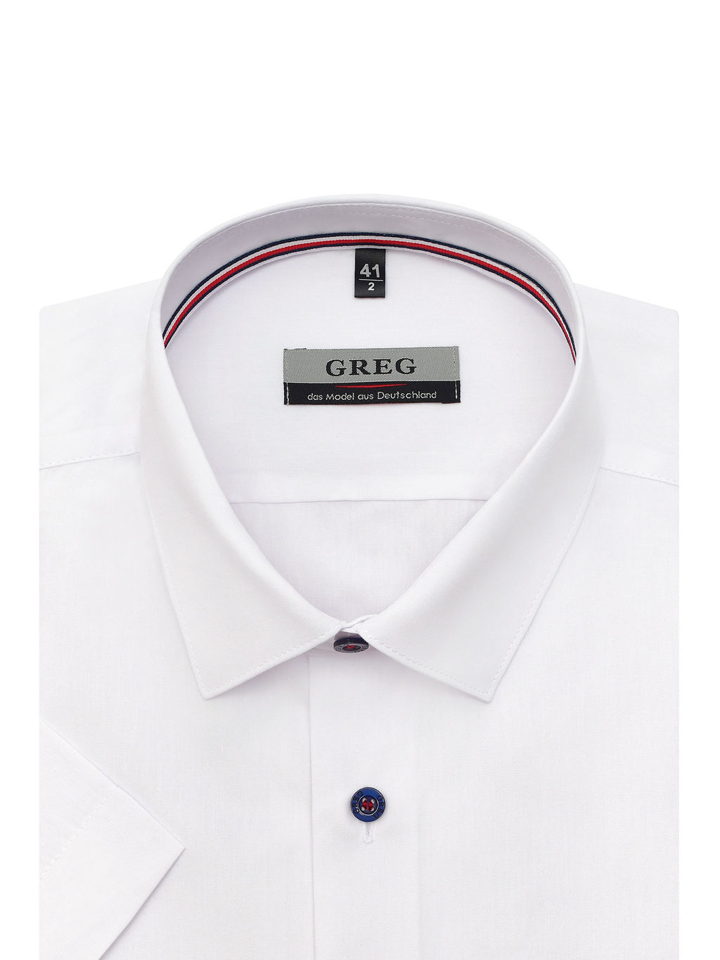 Сорочка мужская короткий рукав GREG 100/209/WH/Z/11p фото 6
