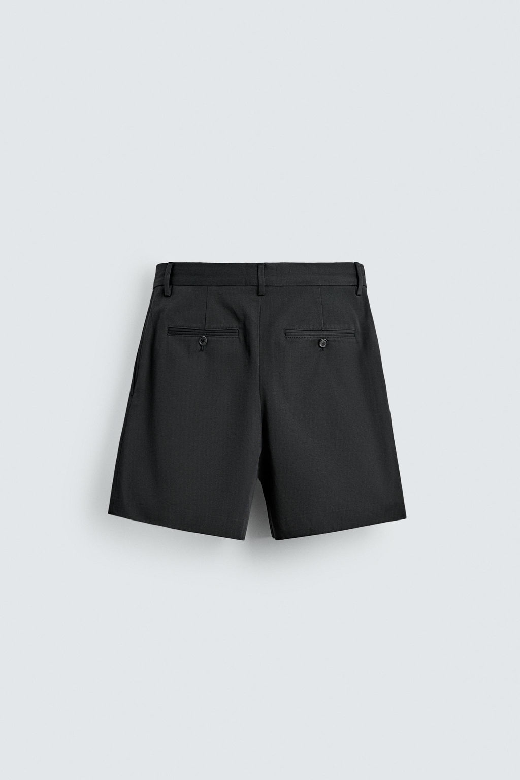 BERMUDA CORTA PLIEGUES AARON LEVINE X ZARA / Negro