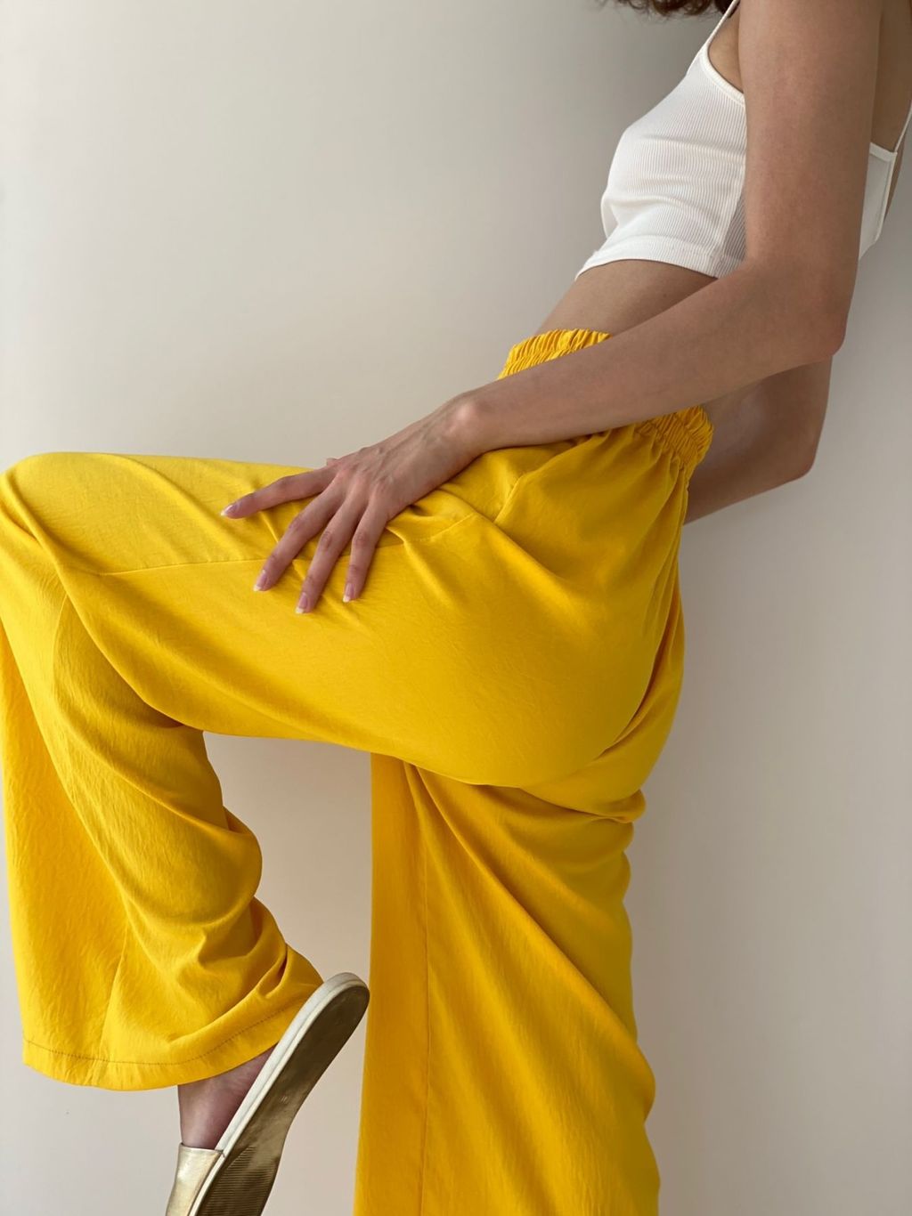 9406 Костюм летний в цвете шафран - Martichelli фото 14