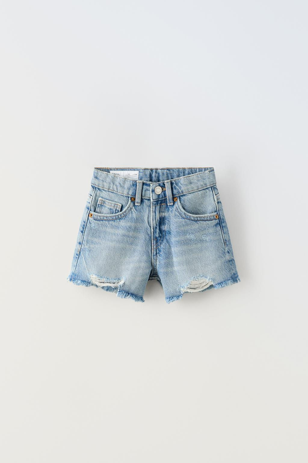 SACAKLI DENIM BERMUDA SORT - Zara фото 3