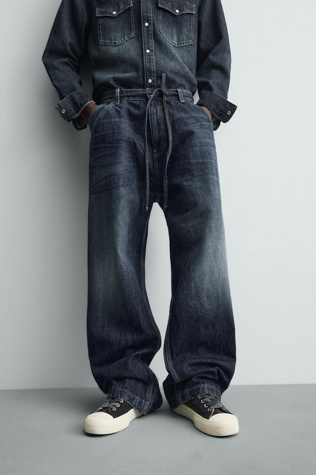 BAGGY FIT JEANS - Zara фото 5
