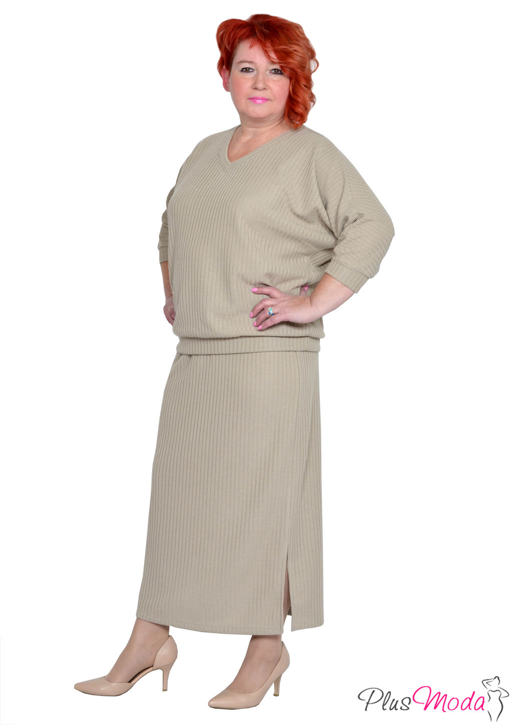 Туника Модель №1850 размеры 44-84 - Plusmoda фото 6