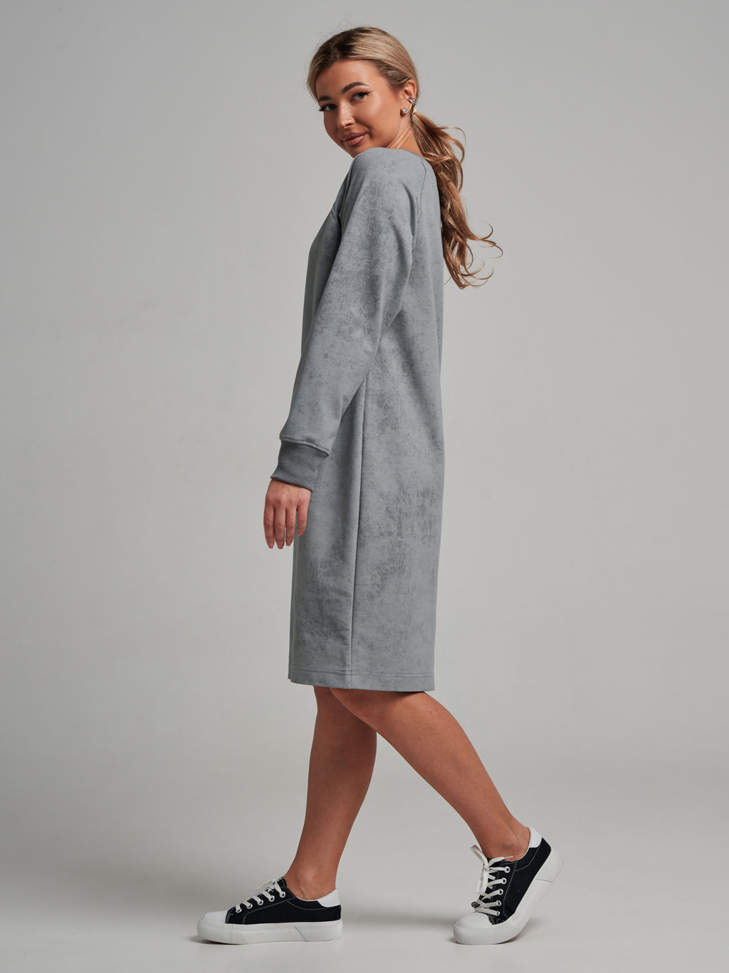 976 Платье "Серый/винтаж"