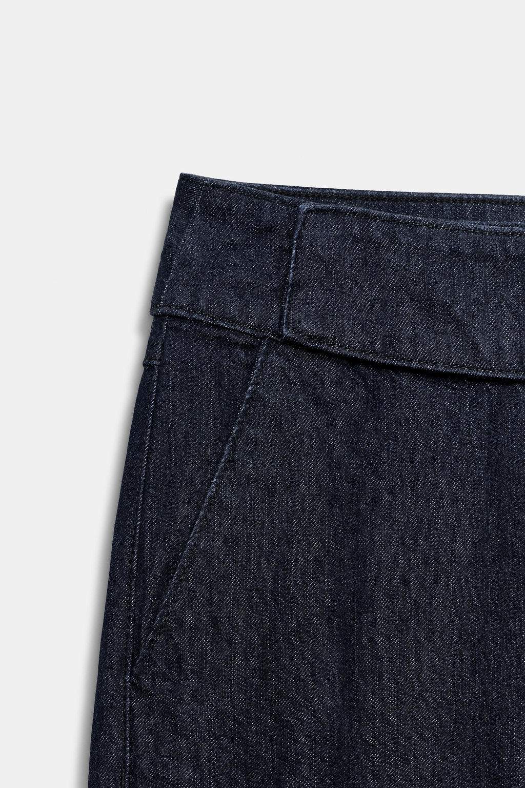 Z1975 WIDE-LEG HIGH-WAIST FULL LENGTH JEANS - Zara фото 11