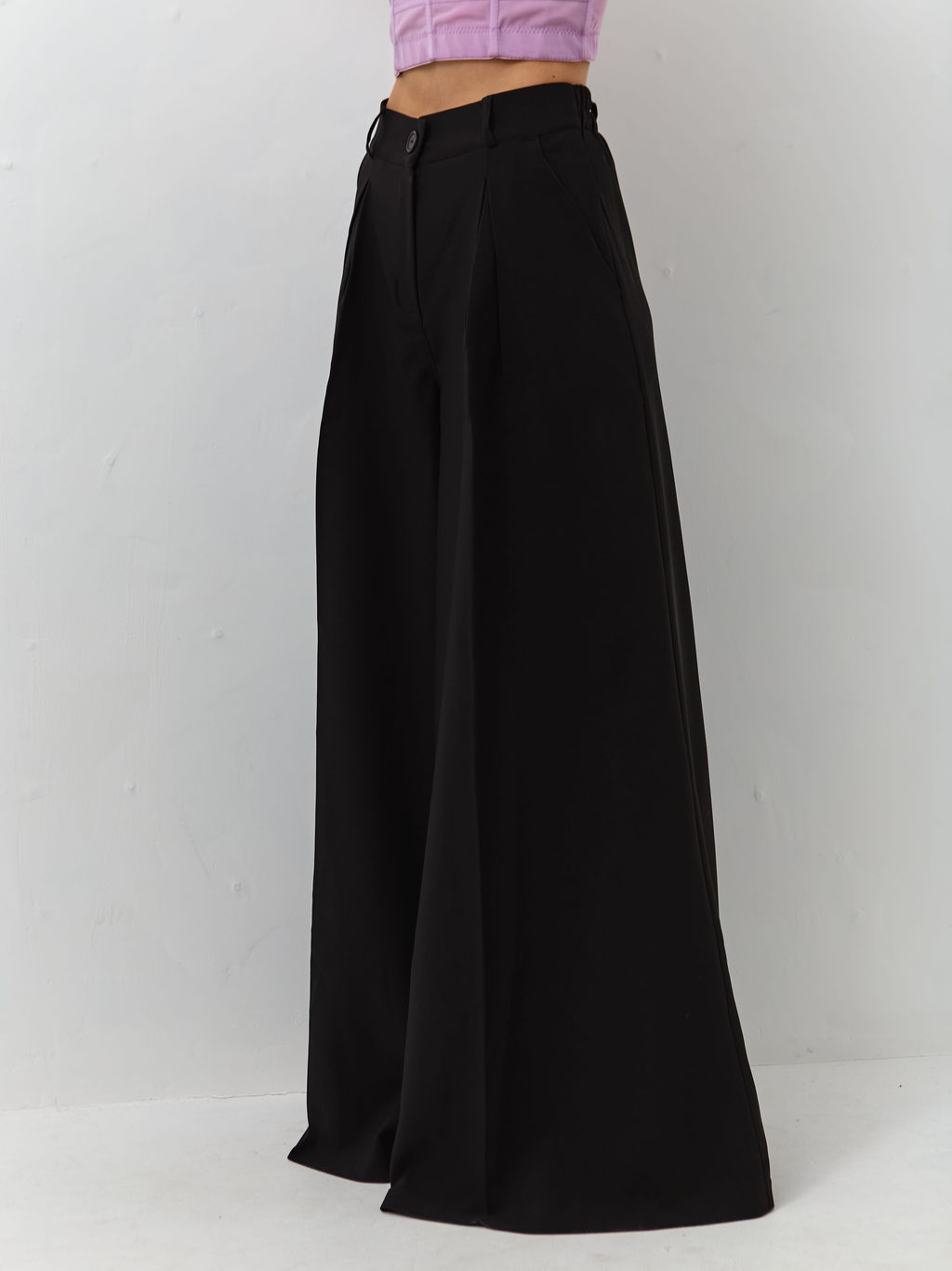 Брюки Вольт (черный) - Nadi bordo фото 11