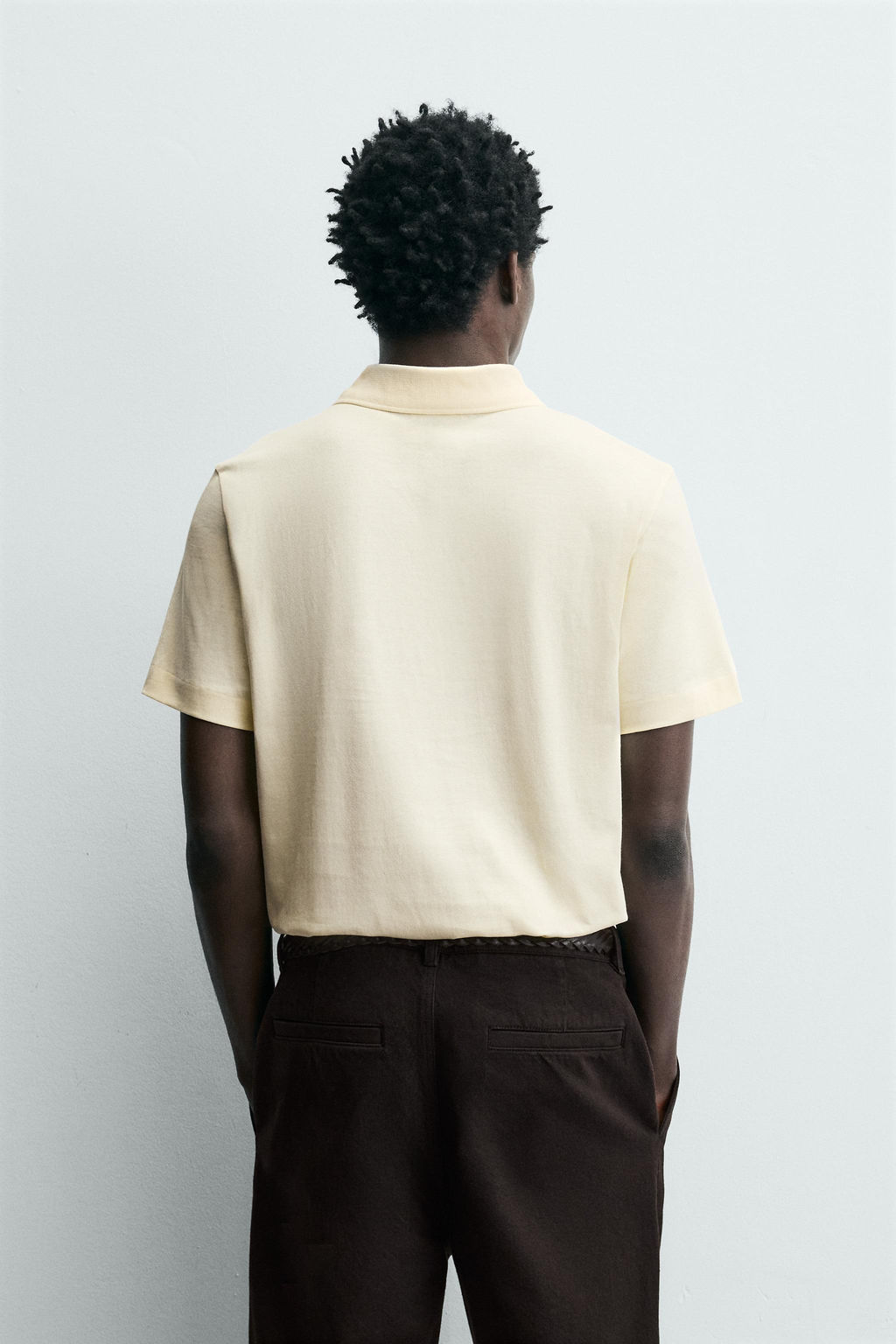 REGULAR FIT POLO SHIRT - Zara фото 3