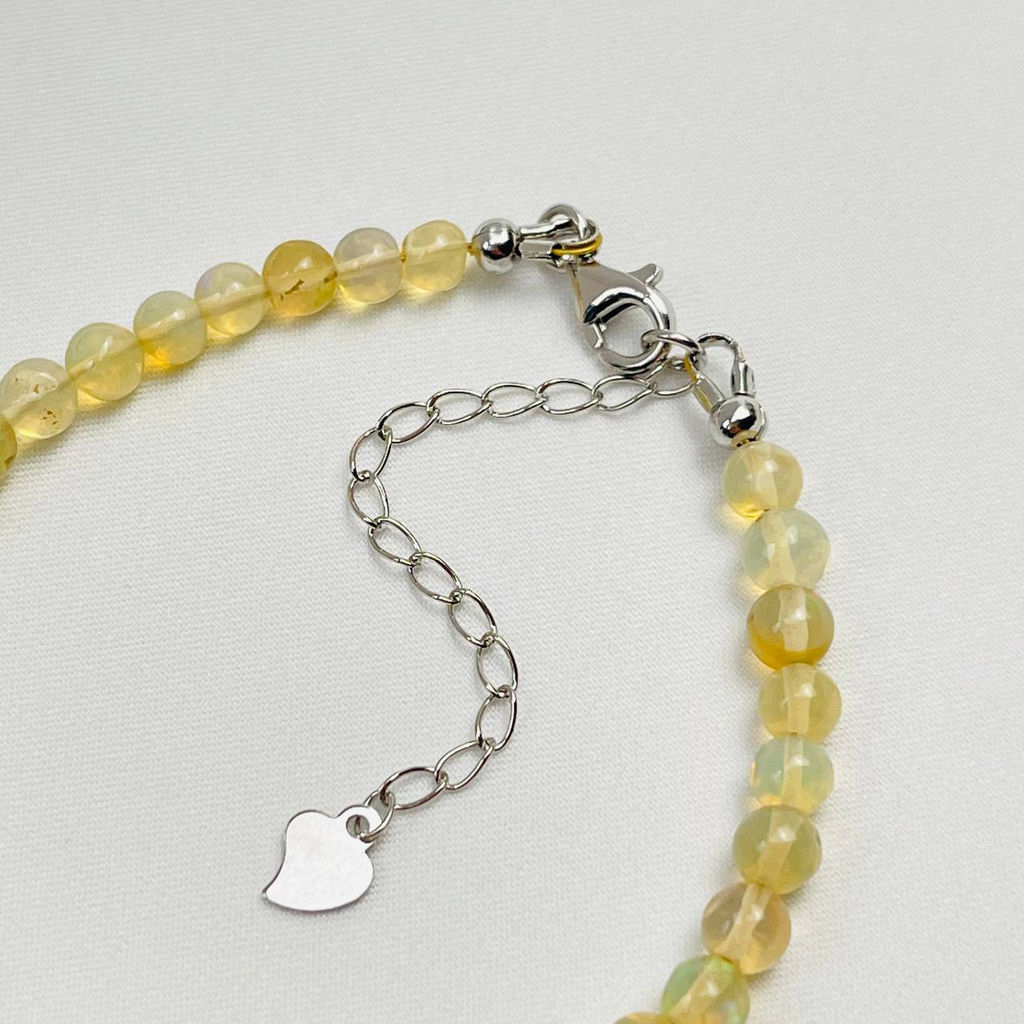 Браслет из желтого Опала - Радуга самоцветов фото 4