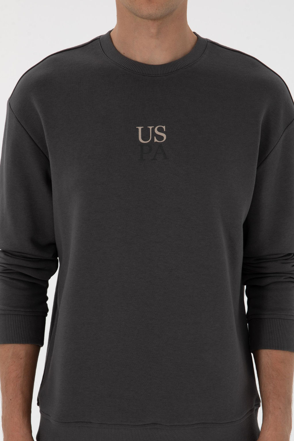 Erkek Antrasit Basic Sweatshirt Sepette S_rpriz _ndirim - U.s. polo assn фото 6