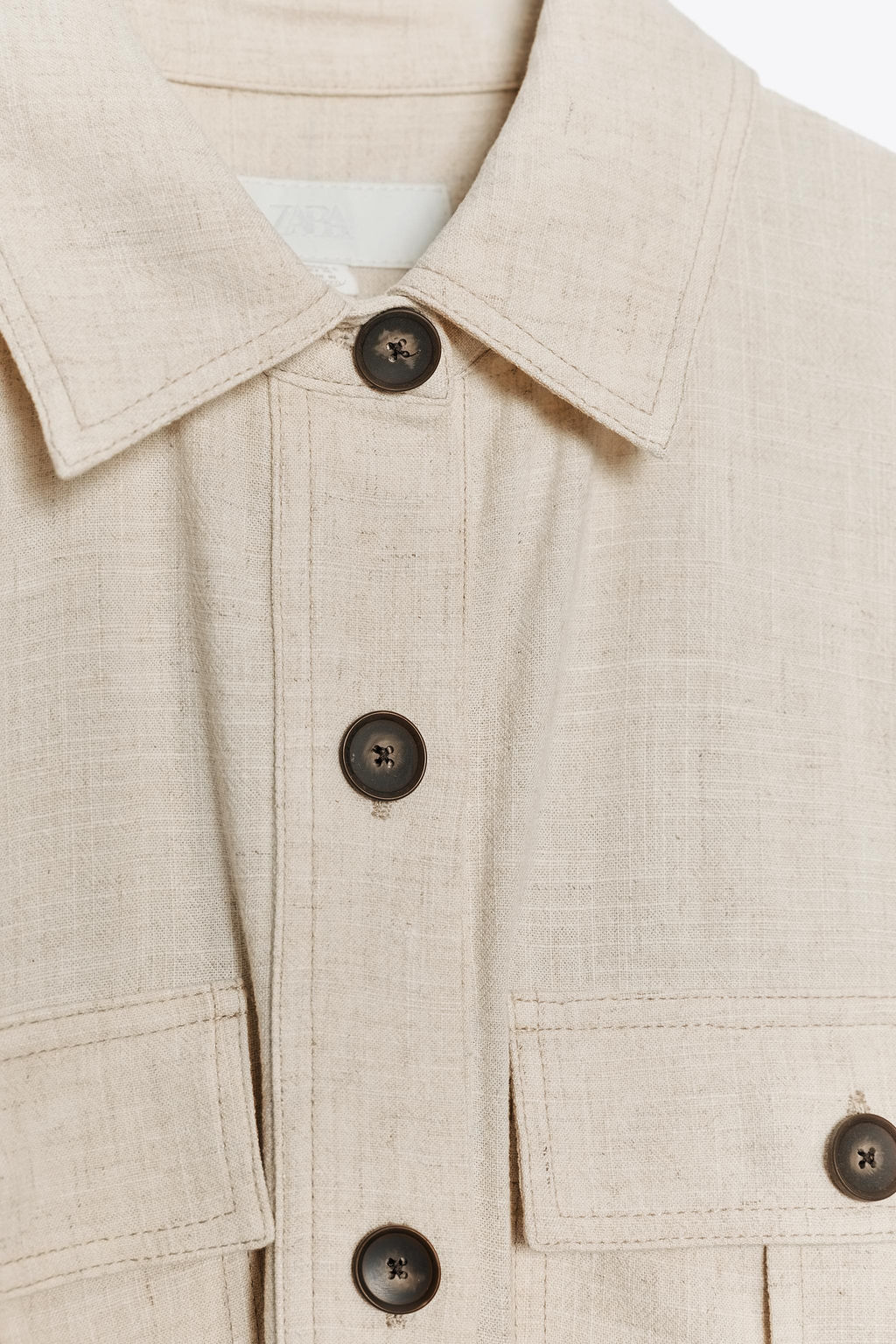 LONG WAISTCOAT WITH LINEN BELT