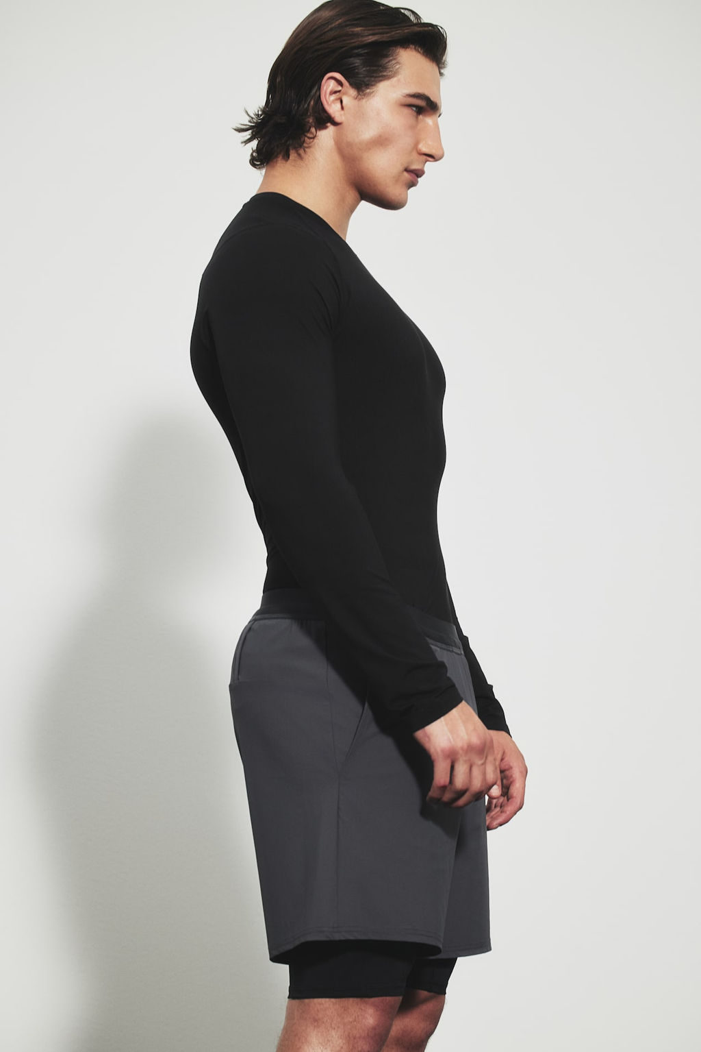 Pantalon corto a media pierna 2 en 1 en DryMove - H&m фото 3