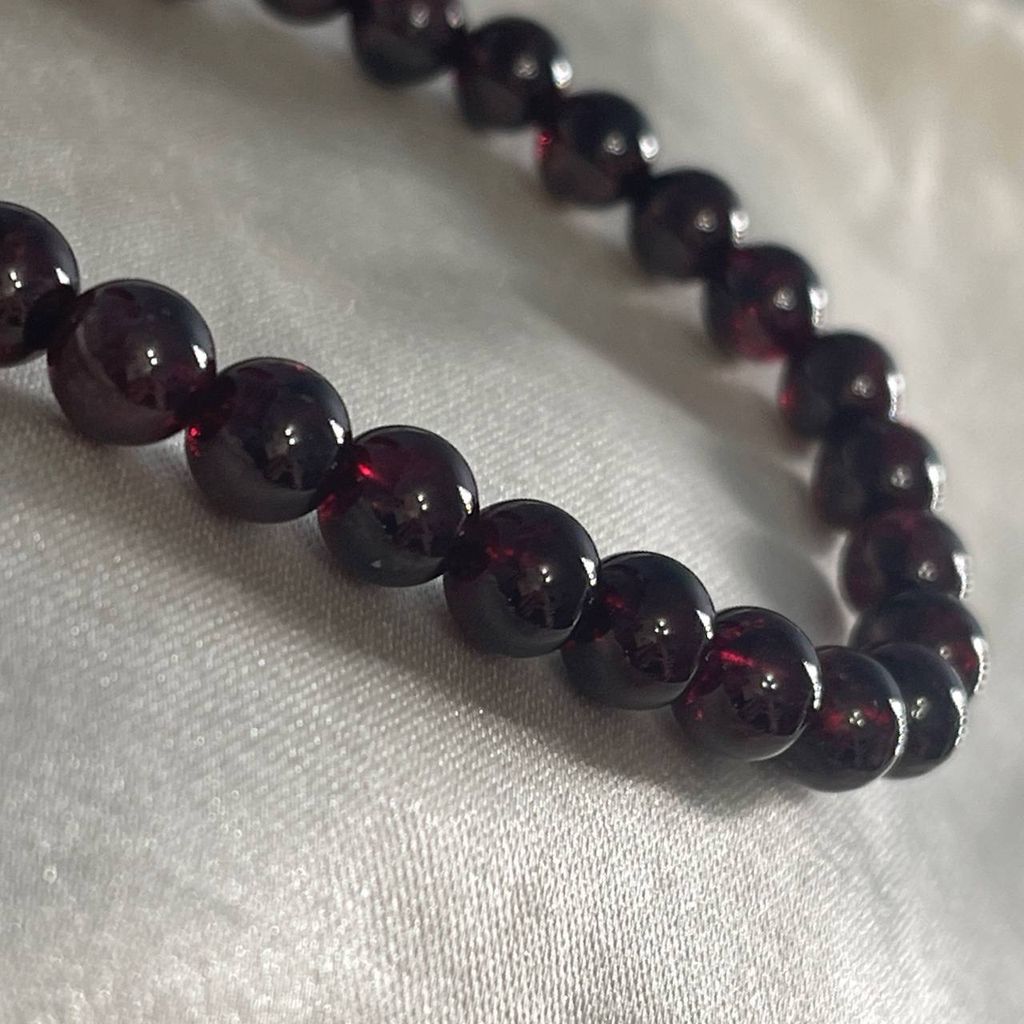 Браслет из Граната (Пироп) 16,5 см