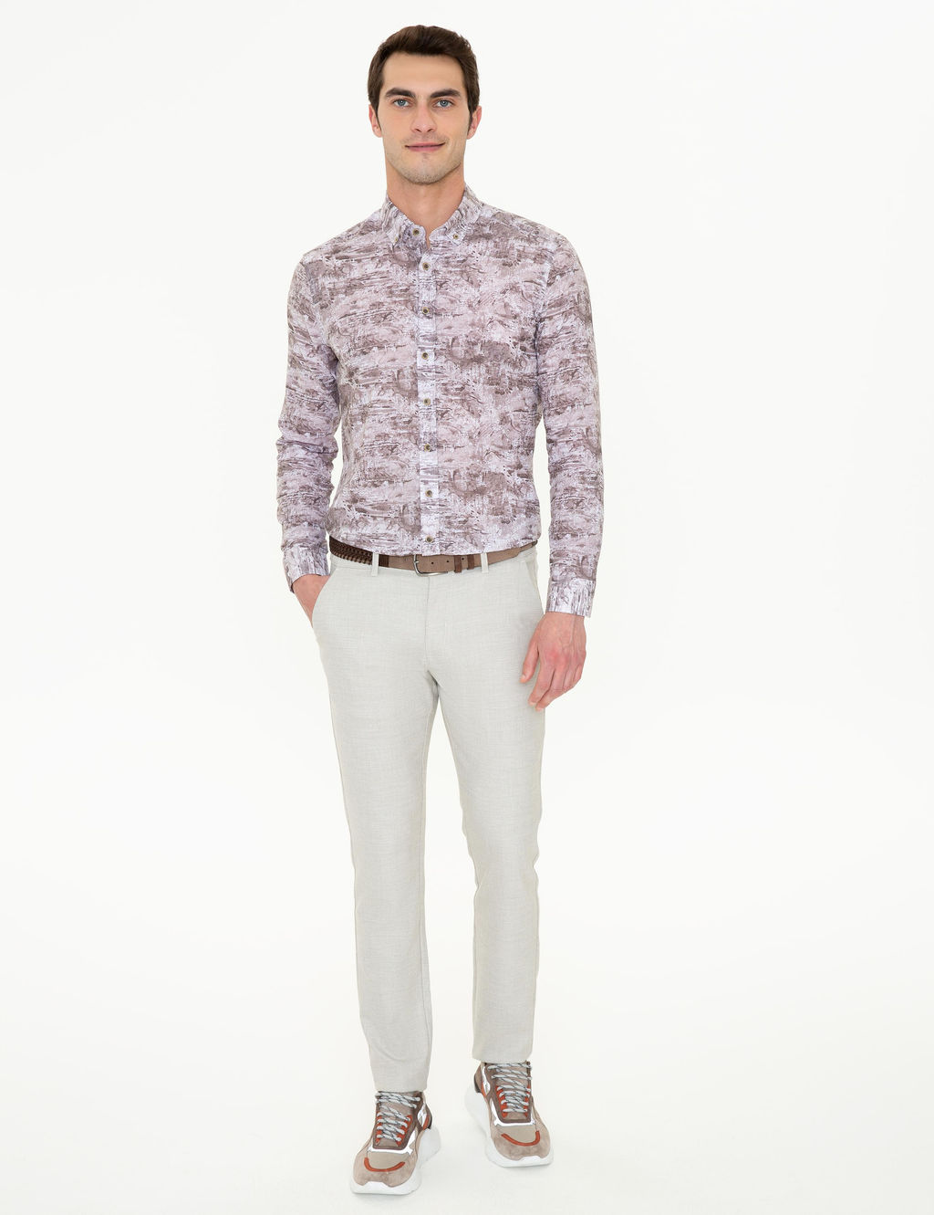 Vizon Slim Fit Uzun Kollu G_mlek