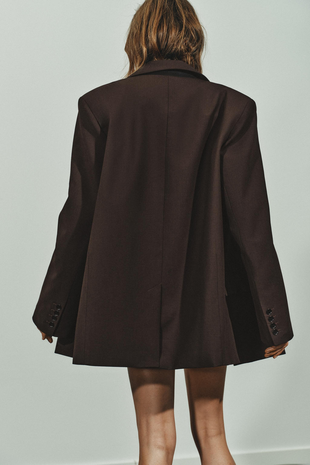 OVERSIZE DOUBLE-BREASTED BLAZER - Zara фото 5