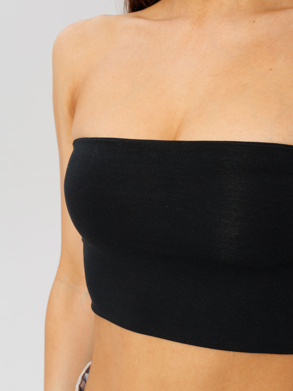 Женский топ-бандо Lingeamo черный ЛТ-10 (7)  фото 5