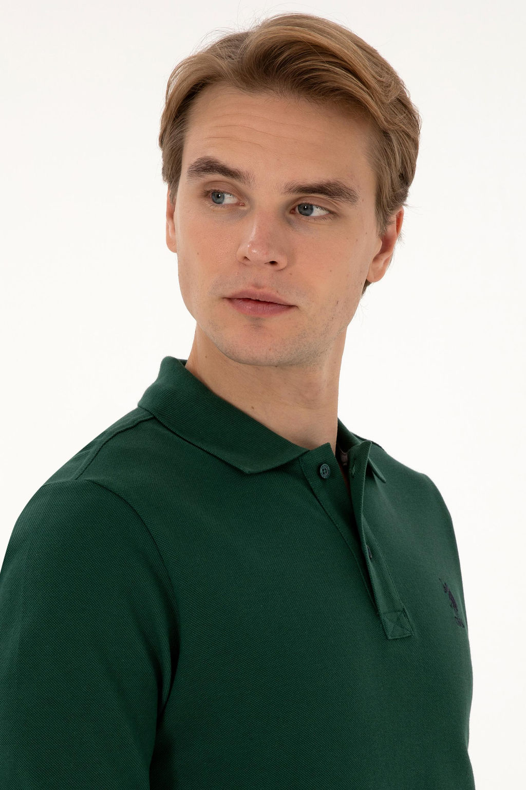 Erkek Koyu Ye_il Basic Sweatshirt Sepette S_rpriz _ndirim - U.s. polo assn фото 2