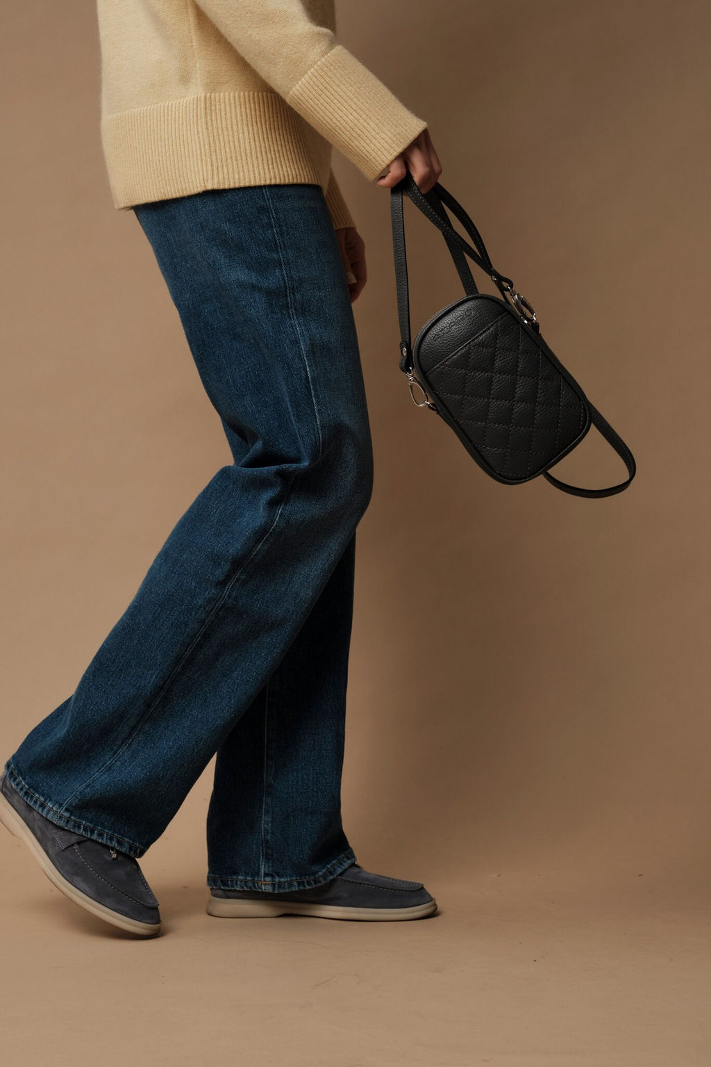 Сумка кожаная Azaro 30832 асфальт