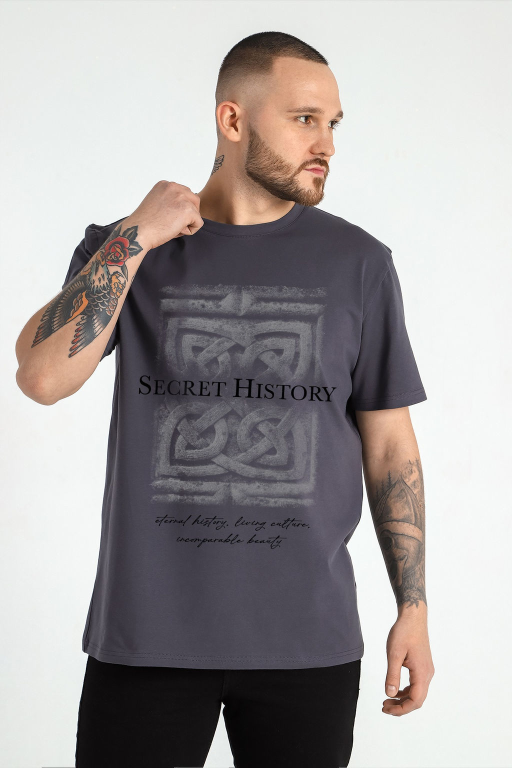 VIOTEX Фуфайка (футболка) мужская Клаб-6У из хлопка с лайкрой - Виотекс фото 16