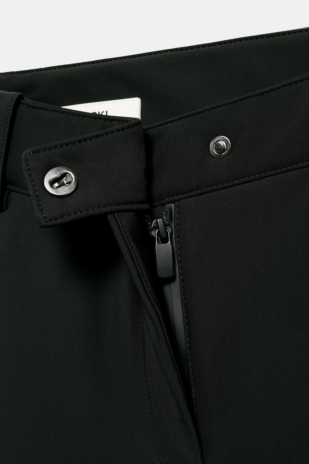 PANTAL?N FLARE WATER RESISTANT WINDPROOF RECCO® TECHNOLOGY SKI COLLECTION / Negro