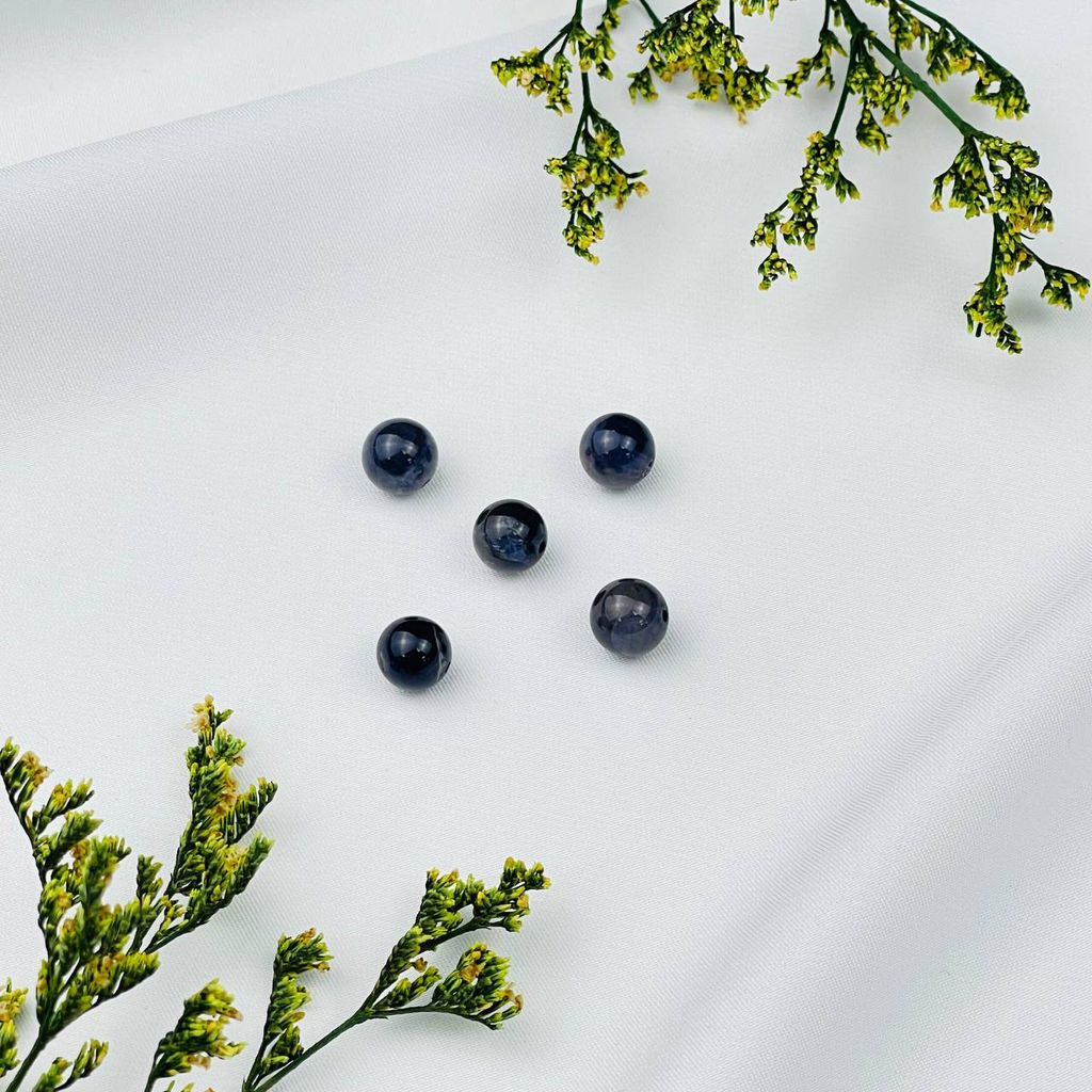 Бусины для украшений из Иолита (5 шт)