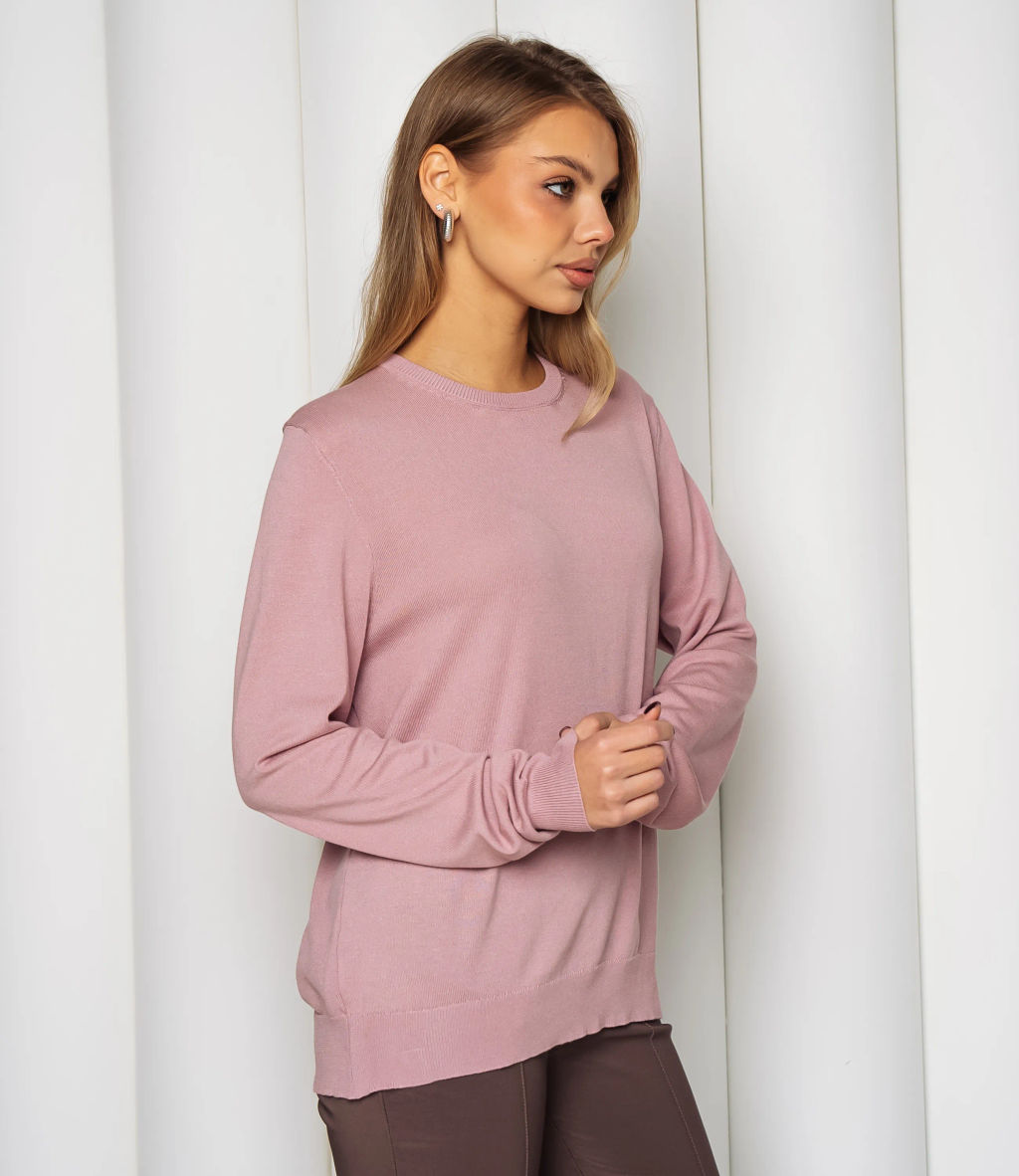 Джемпер #ОКТ125002, пудровый - Dommod фото 2
