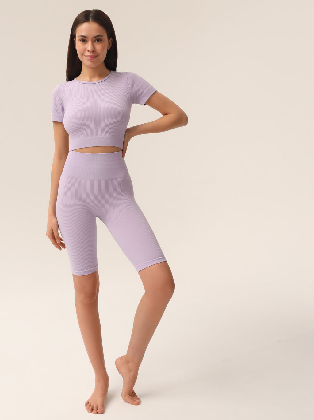 Велосипедки в рубчик - My фото 2