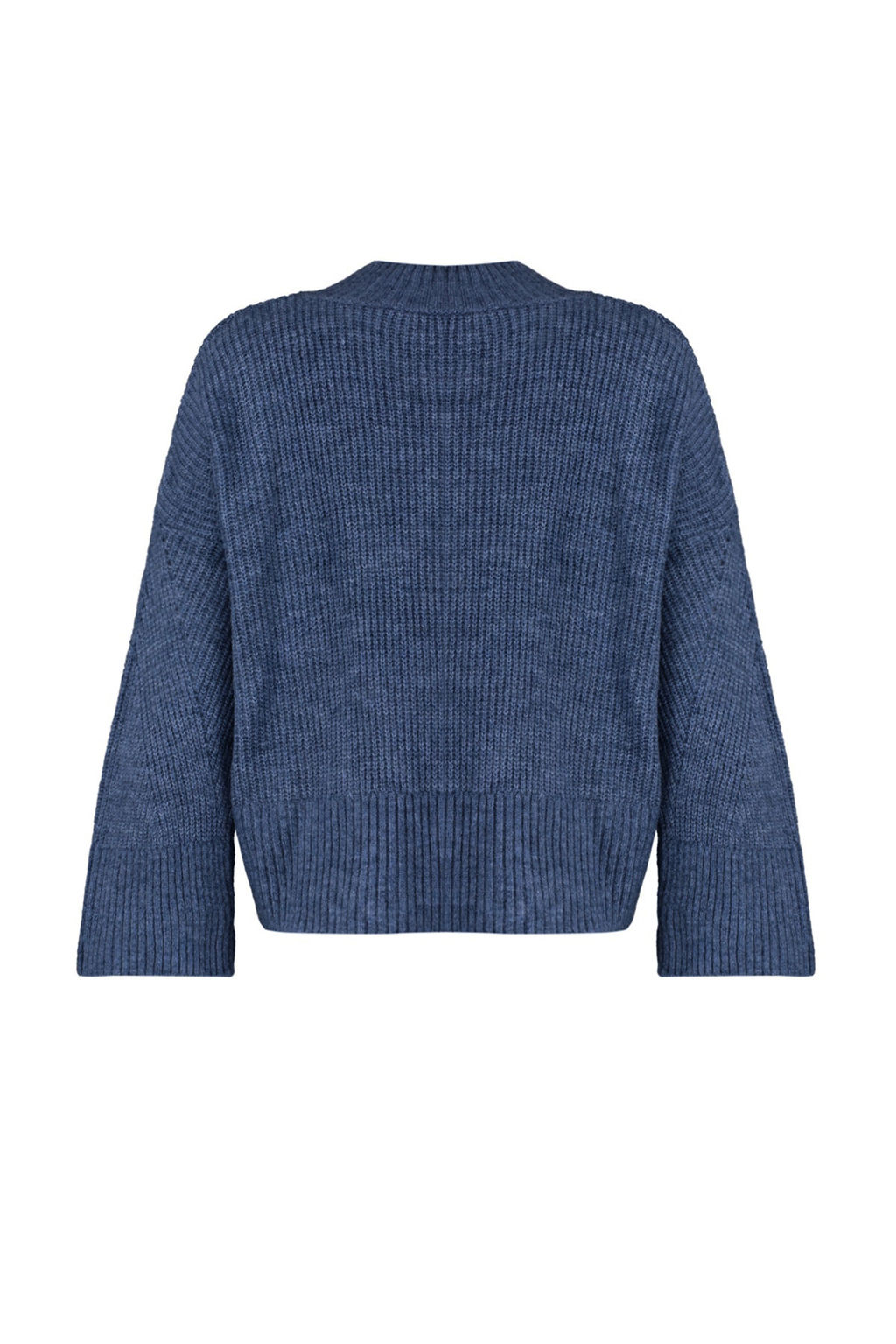 Indigo Yumusak Dokulu Basic Triko Kazak TWOAW22KZ0474