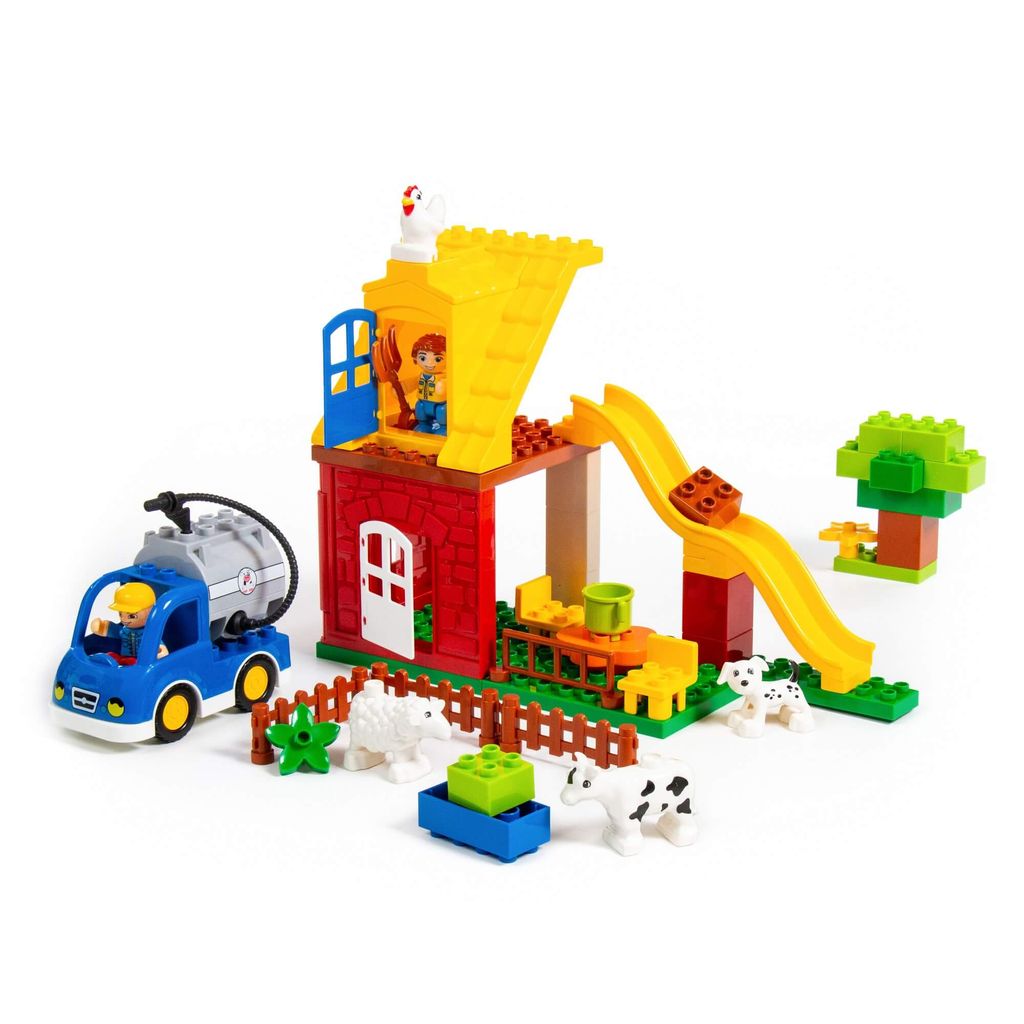 Конструктор Макси - Весёлая ферма (50 элементов) (в коробке) - Полесье фото 3