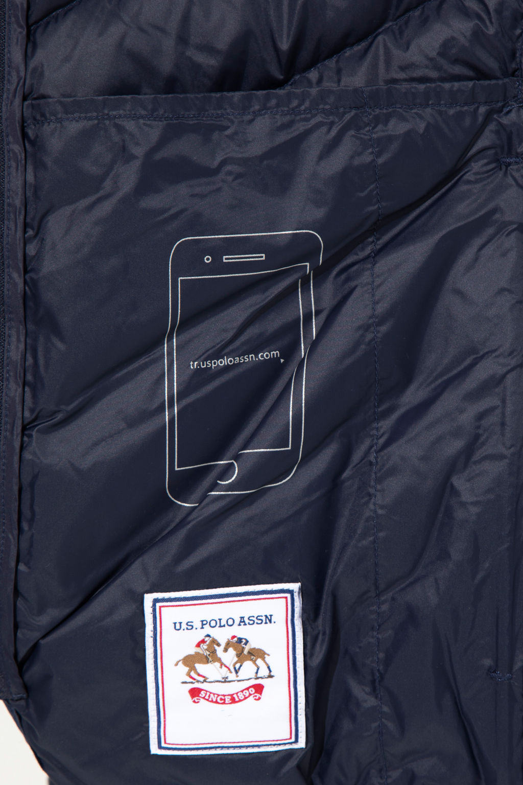 Kad_n Lacivert Mont - U.s. polo assn фото 8