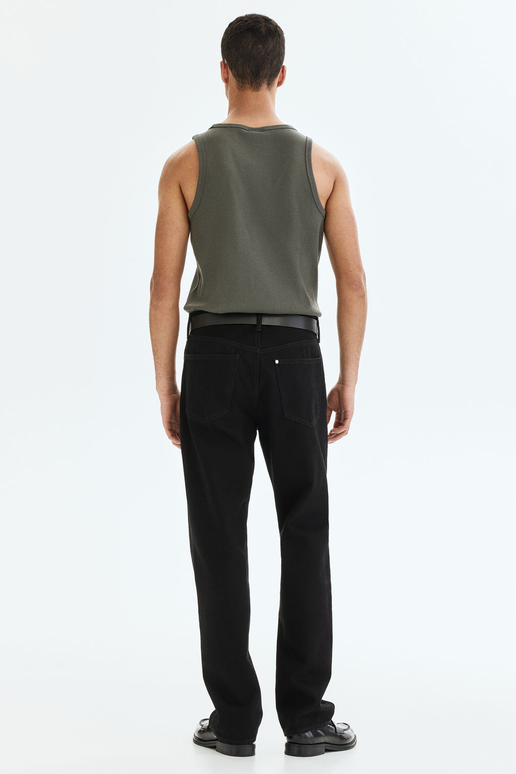 Camiseta sin mangas en canal? Slim Fit - H&m фото 9