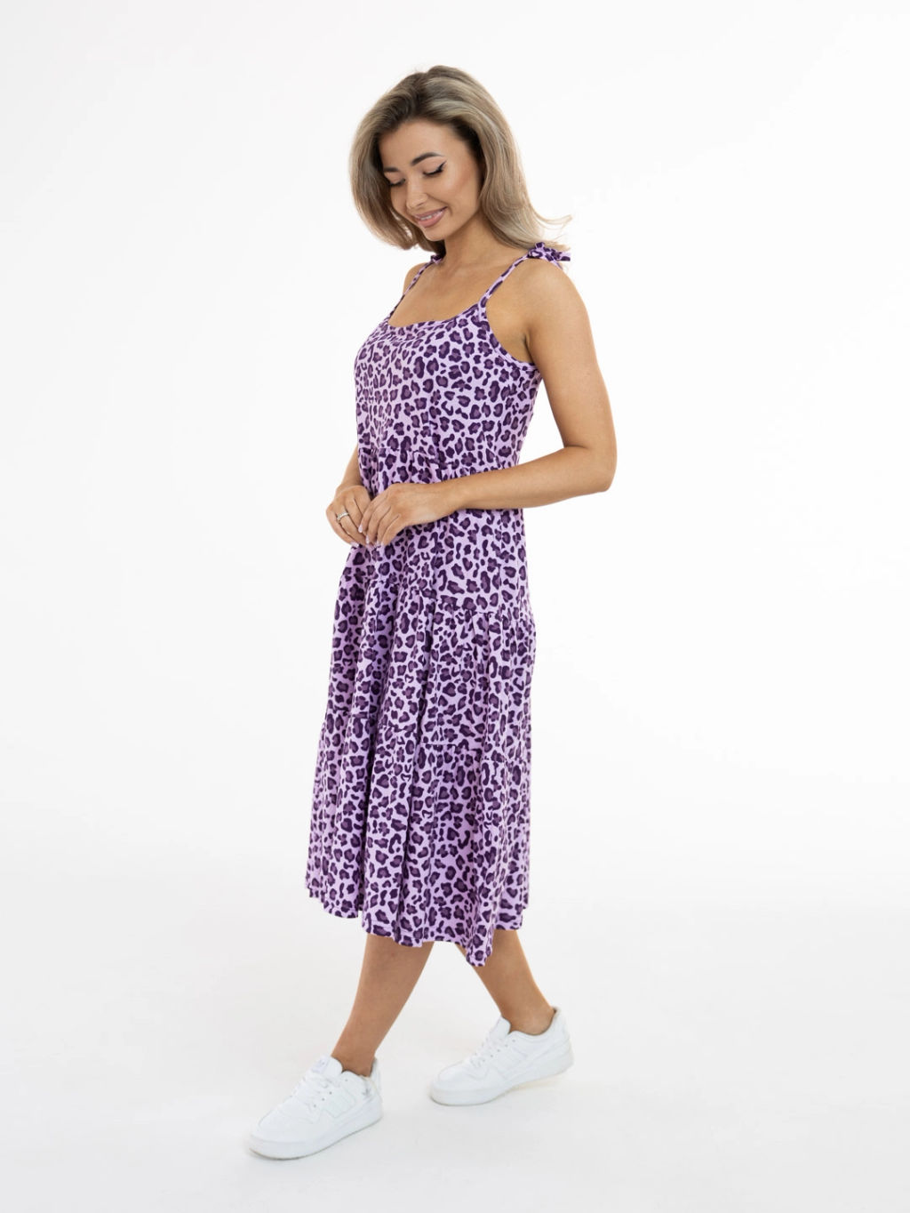 Сарафан женский, цвет фиолетовый