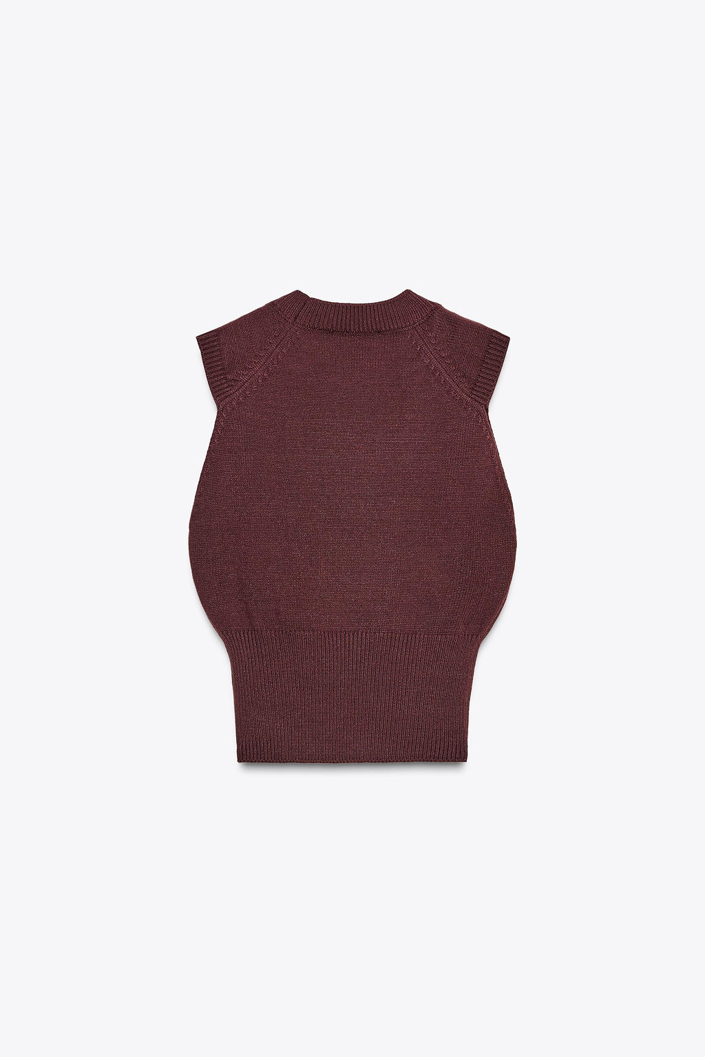 SLEEVELESS KNIT TOP - Zara фото 2