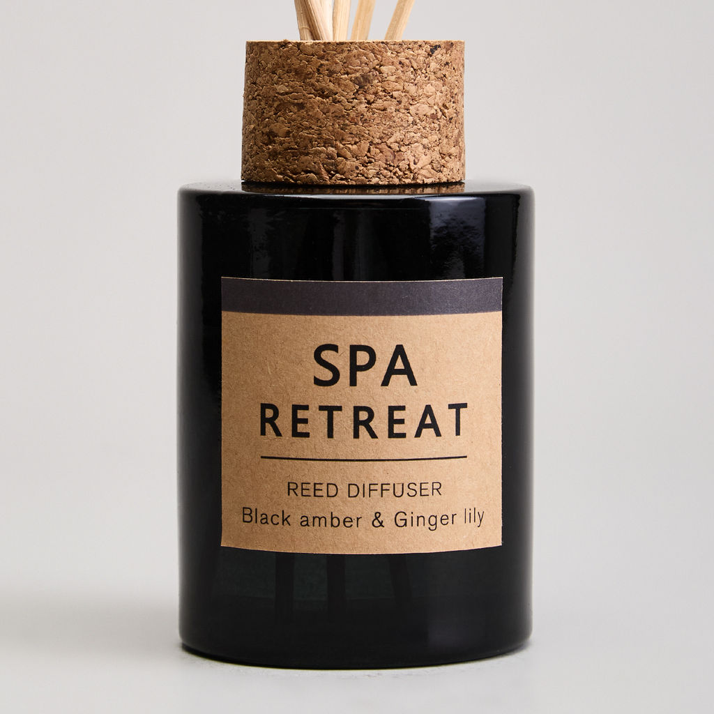 ДИФФУЗОР АРОМАТИЧЕСКИЙ SPA RETREAT BLACK AMBER&GINGER LILY 100 МЛ МАЛ.= 12ШТ. - Lefard фото 4
