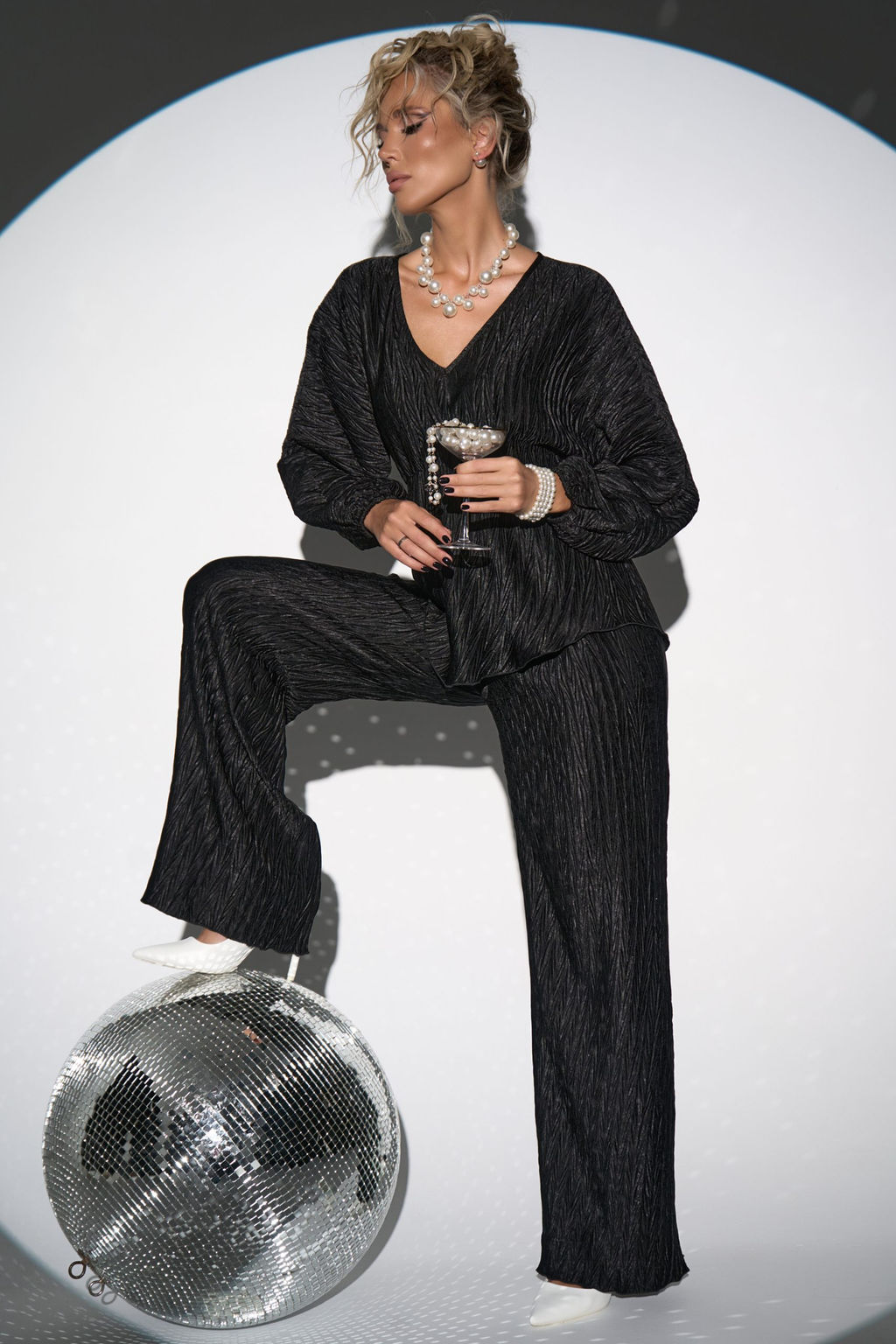 Блузон Маклен (чёрный) - Эльза фото 17