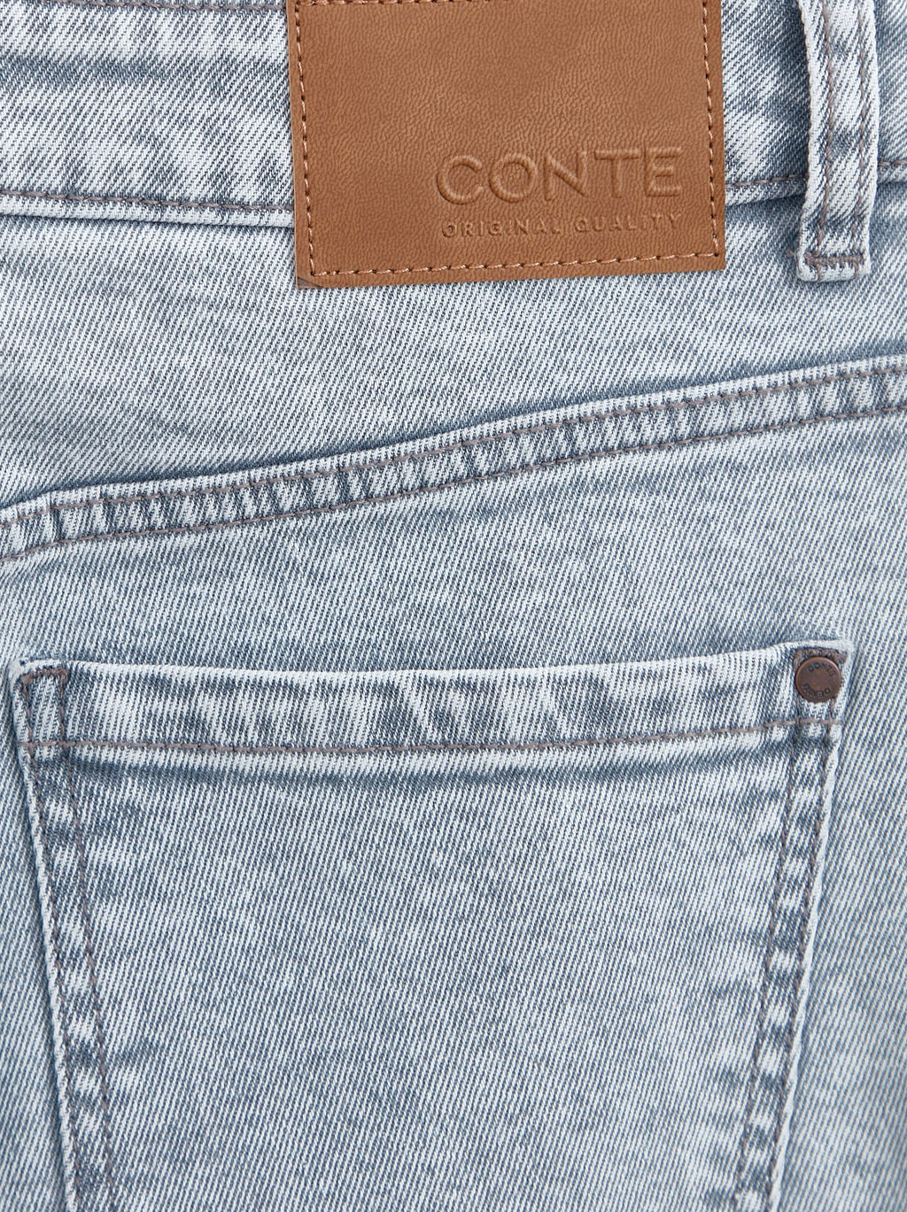 CONTE CON-617 Джинсы mom fit с застежкой на пуговицы vintage-grey