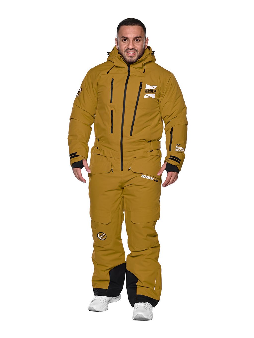 Комбинезон A-89015 Коричневый