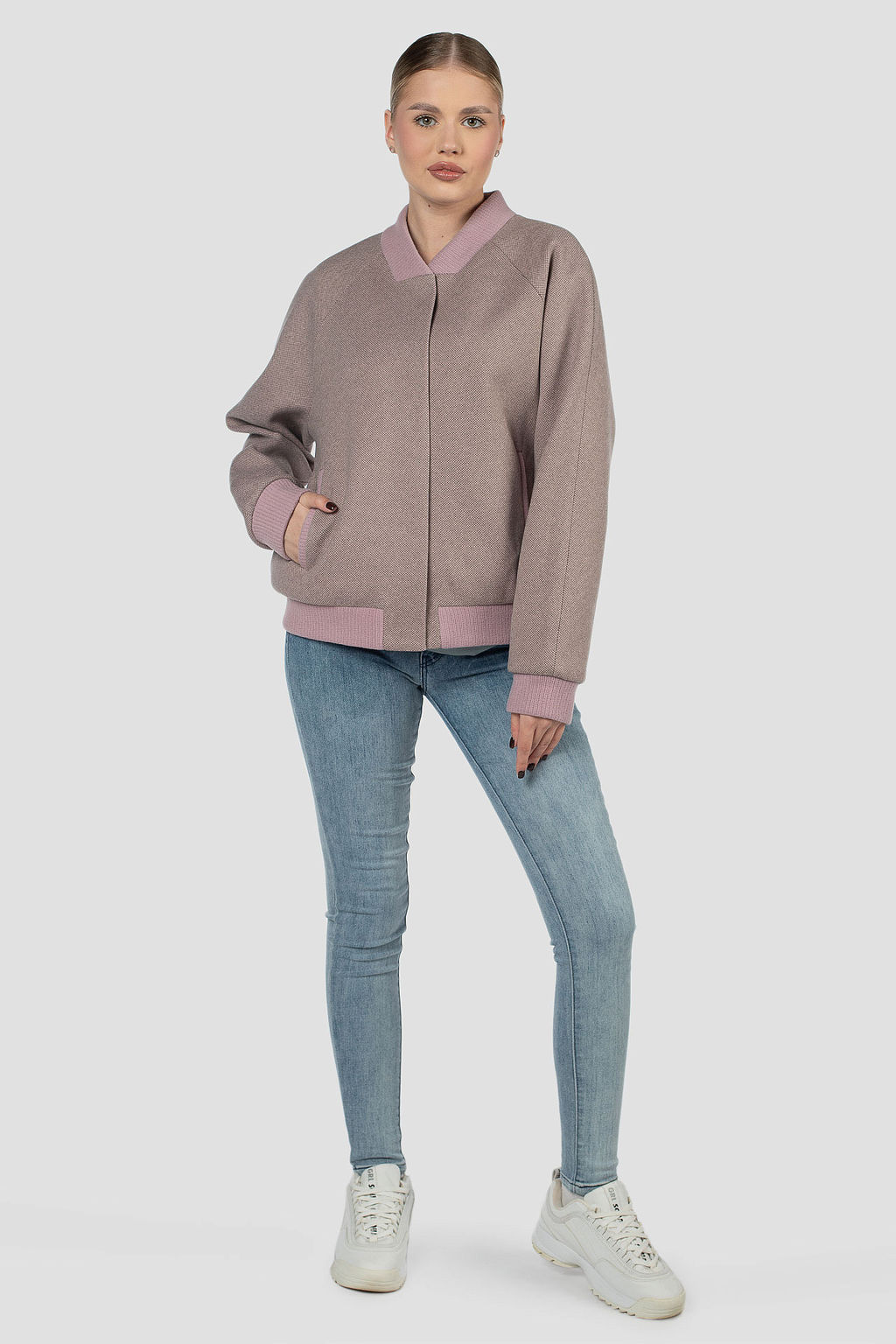 01-12047 Пальто женское демисезонное