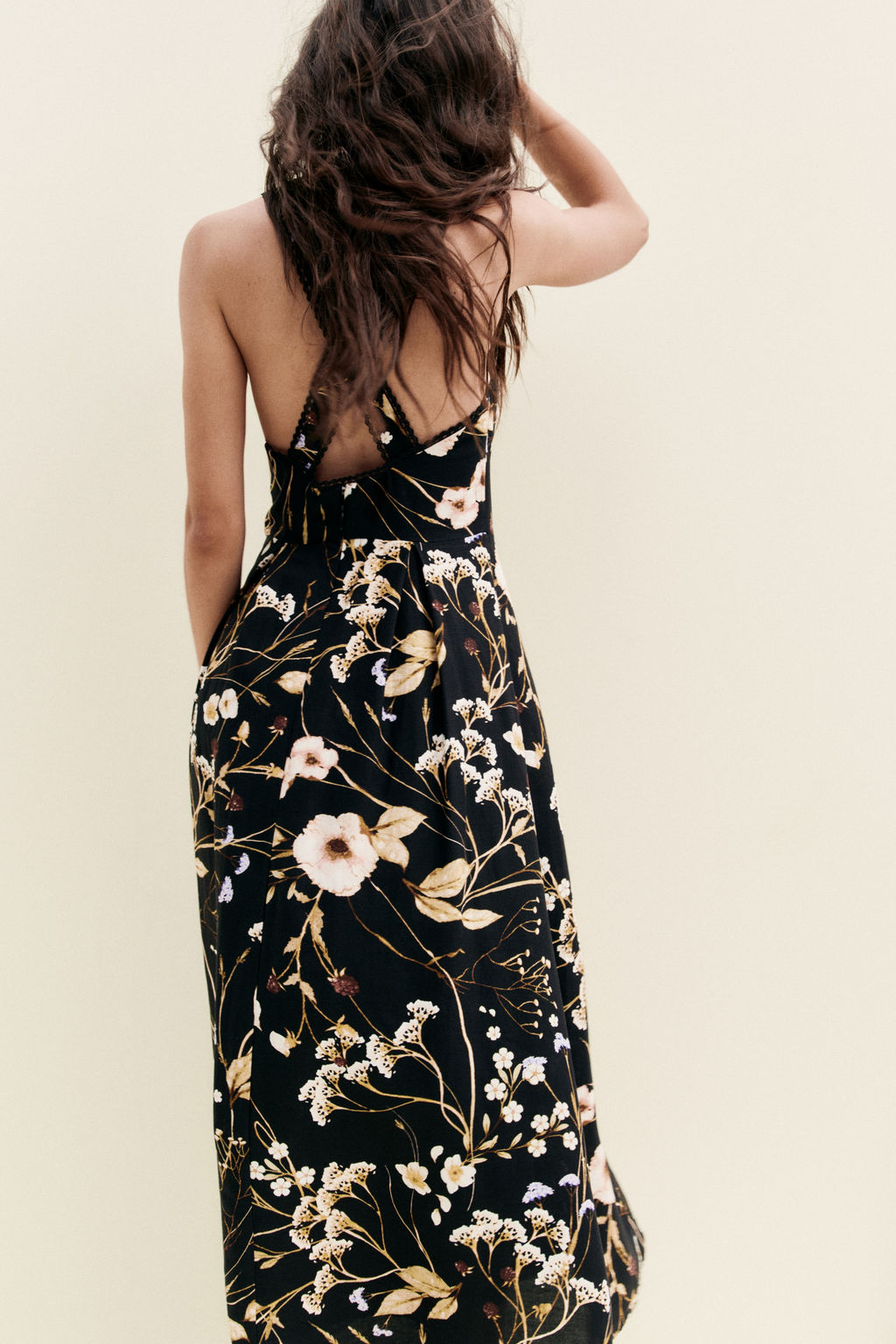 Vestido en mezcla de lino - H&m фото 4