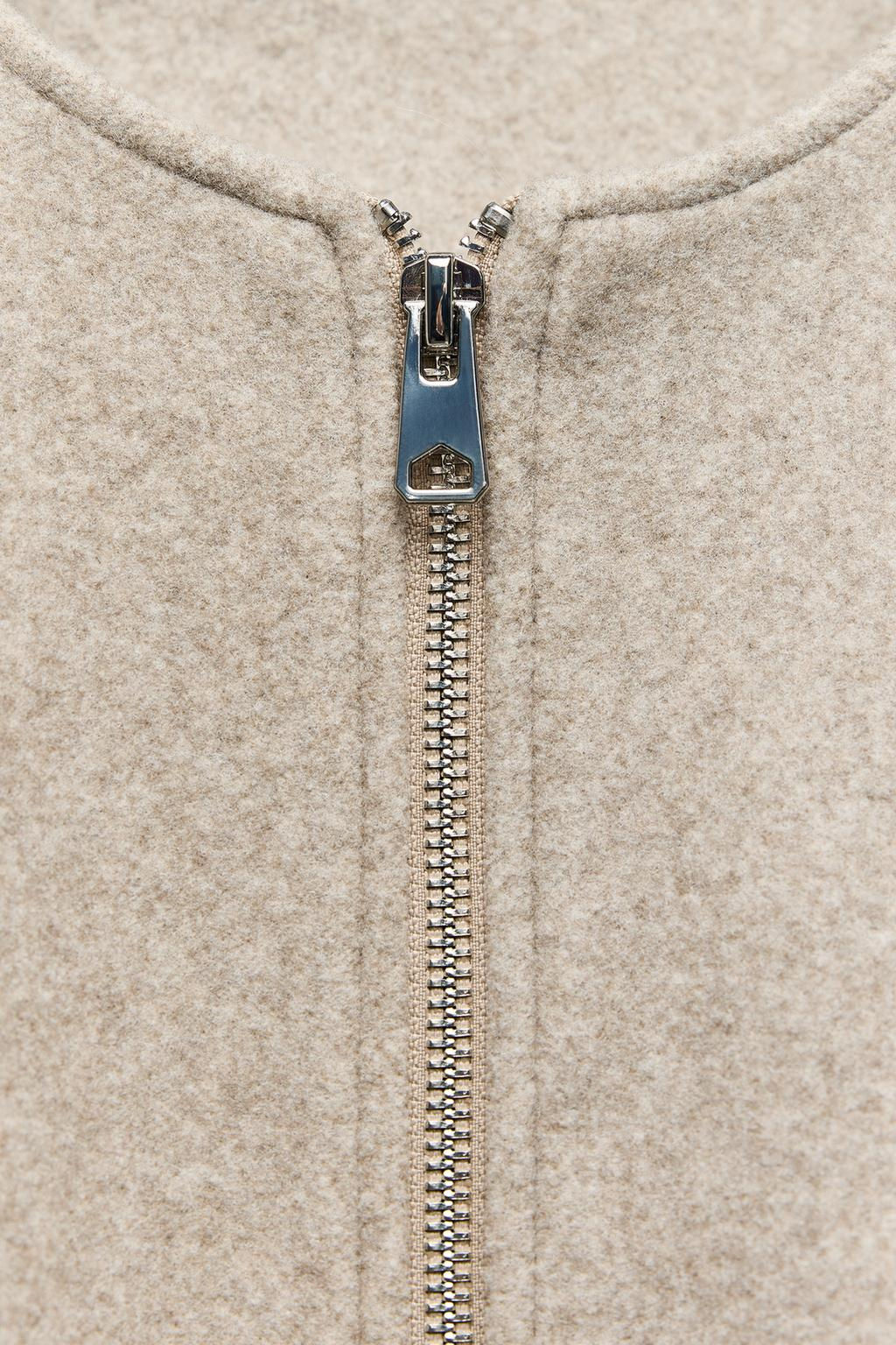 SOFT BOMBER JACKET WITH ELASTIC TRIMS - Zara фото 21