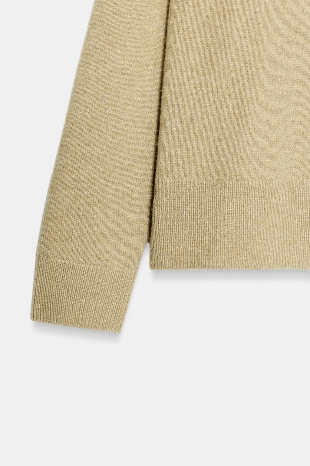PLAIN KNIT WOOL SWEATER - Zara фото 8